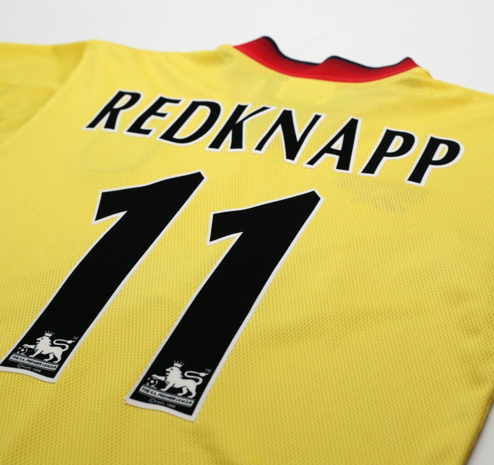 1997/99 REDKNAPP #11 Liverpool Vintage Reebok Away Football Shirt (S) 34/36