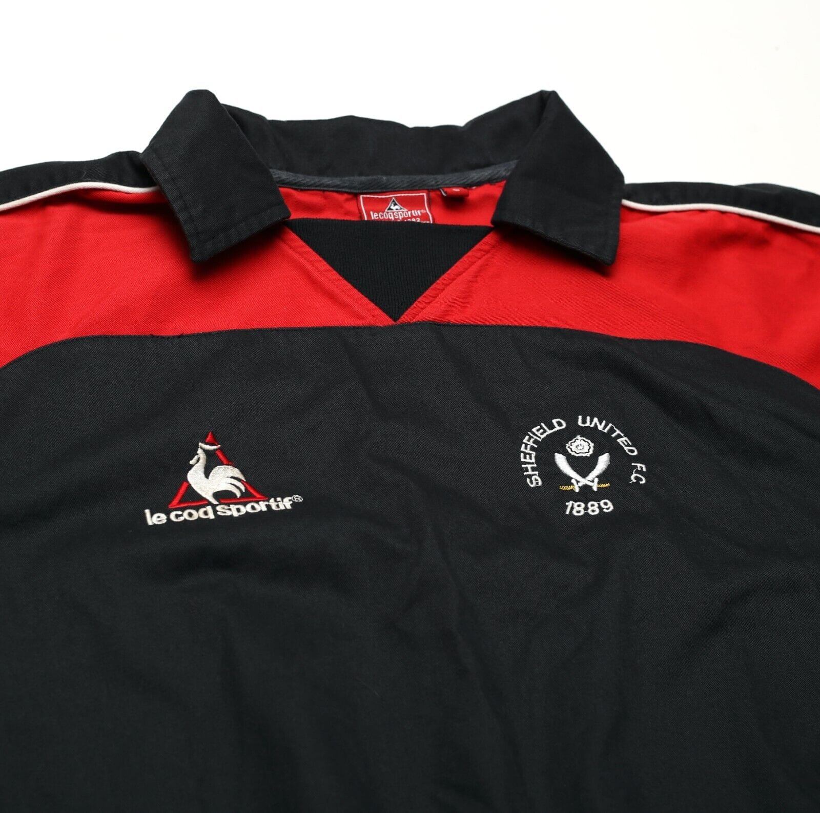 1997/99 SHEFFIELD UNITED Vintage le coq sportif Football Drill Track Top (S/M)