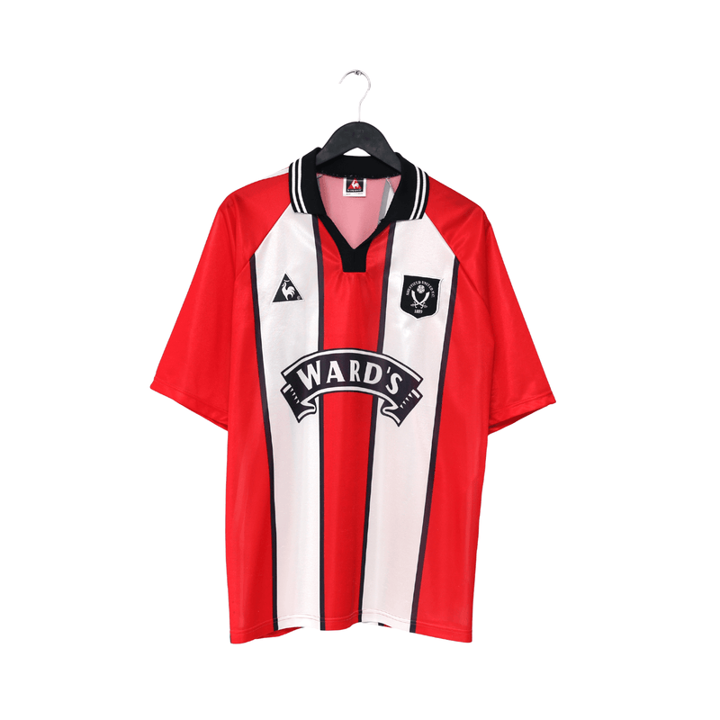 1997/99 SHEFFIELD UNITED Vintage le coq sportif Home Football Shirt (XL) 44/46