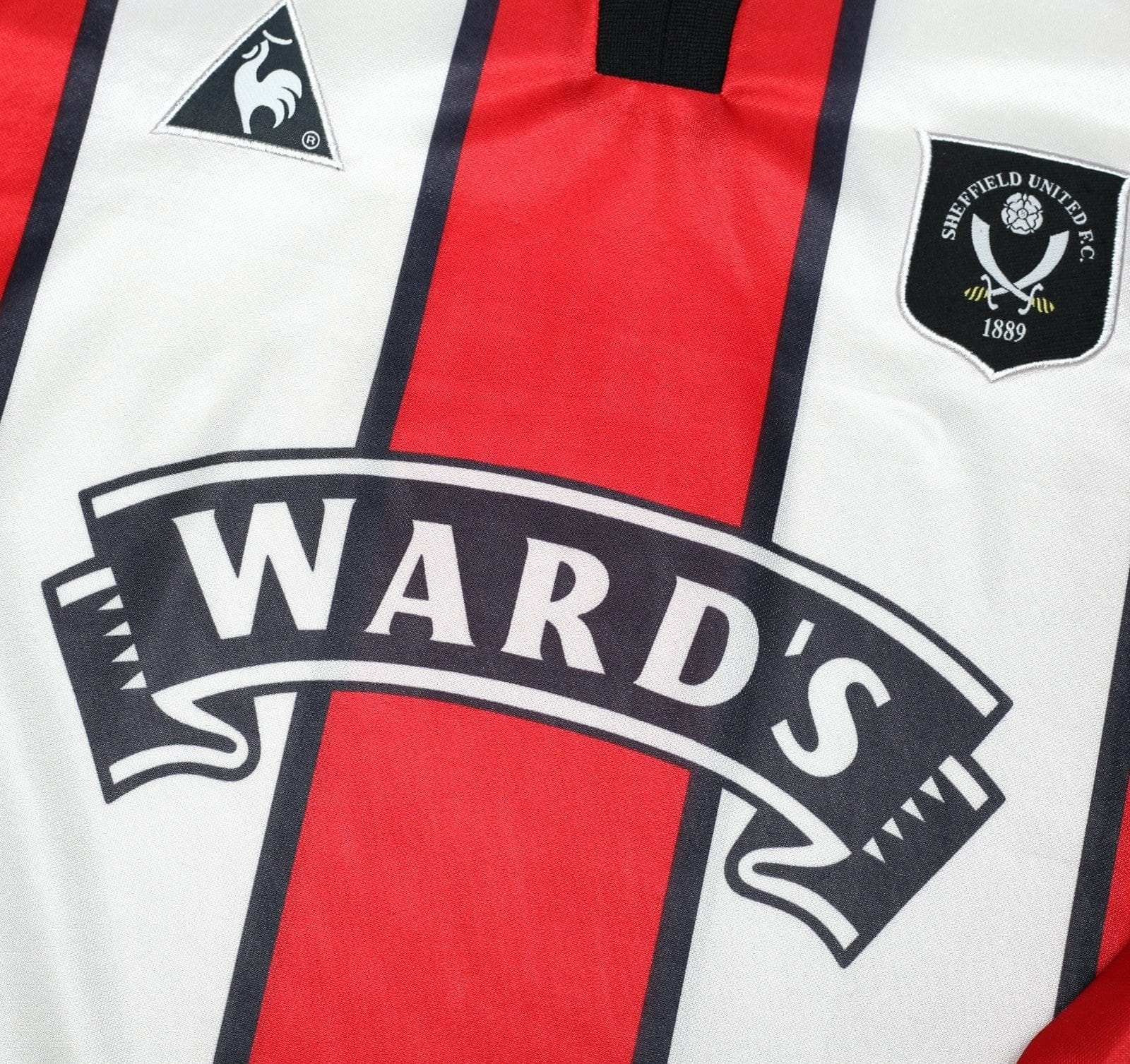 1997/99 SHEFFIELD UNITED Vintage le coq sportif Home Football Shirt (XL) 44/46