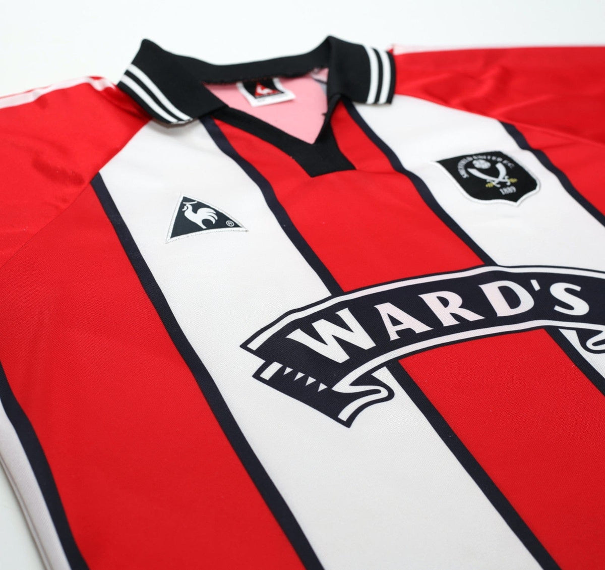 1997/99 SHEFFIELD UNITED Vintage le coq sportif Home Football Shirt (XL) 44/46