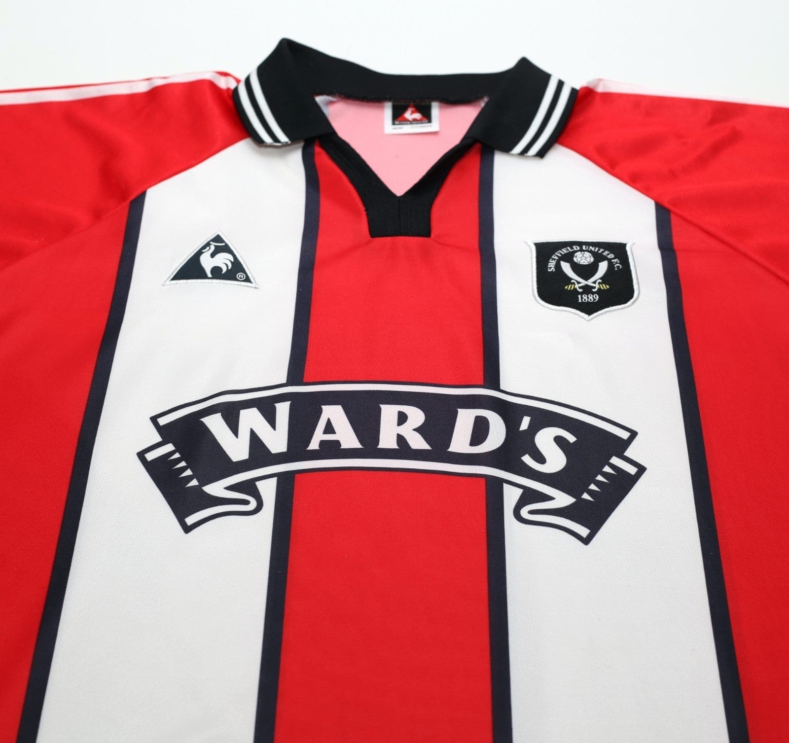 1997/99 SHEFFIELD UNITED Vintage le coq sportif Home Football Shirt (XL) 44/46