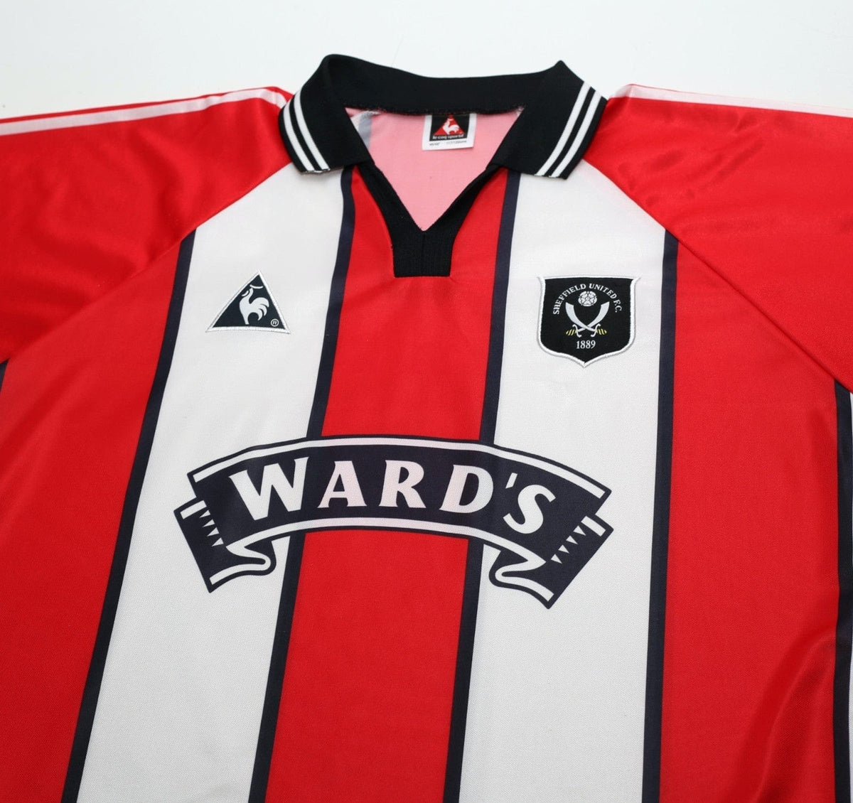 1997/99 SHEFFIELD UNITED Vintage le coq sportif Home Football Shirt (XL) 44/46