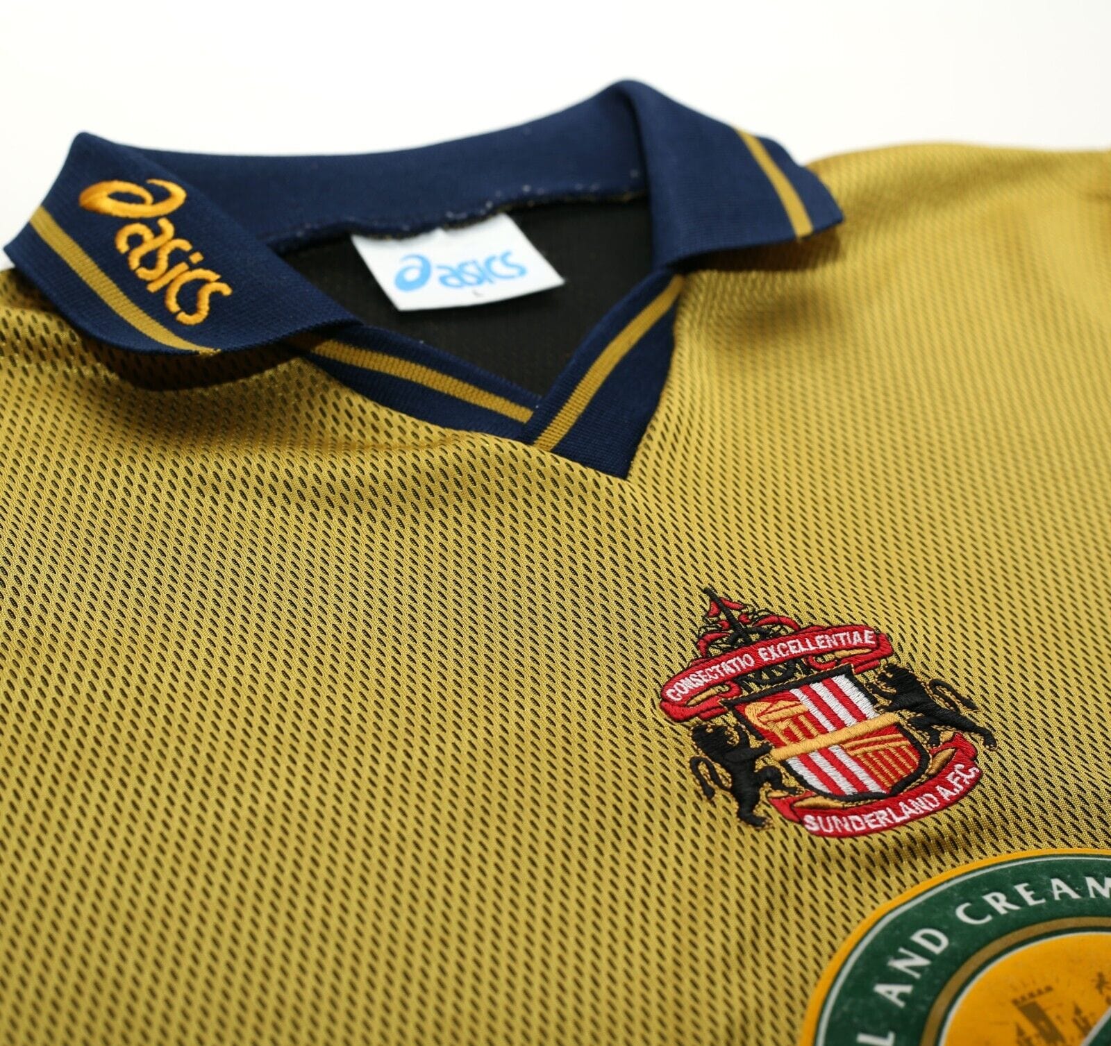 1997/99 SUNDERLAND Vintage Asics Away Football Shirt Jersey (L)