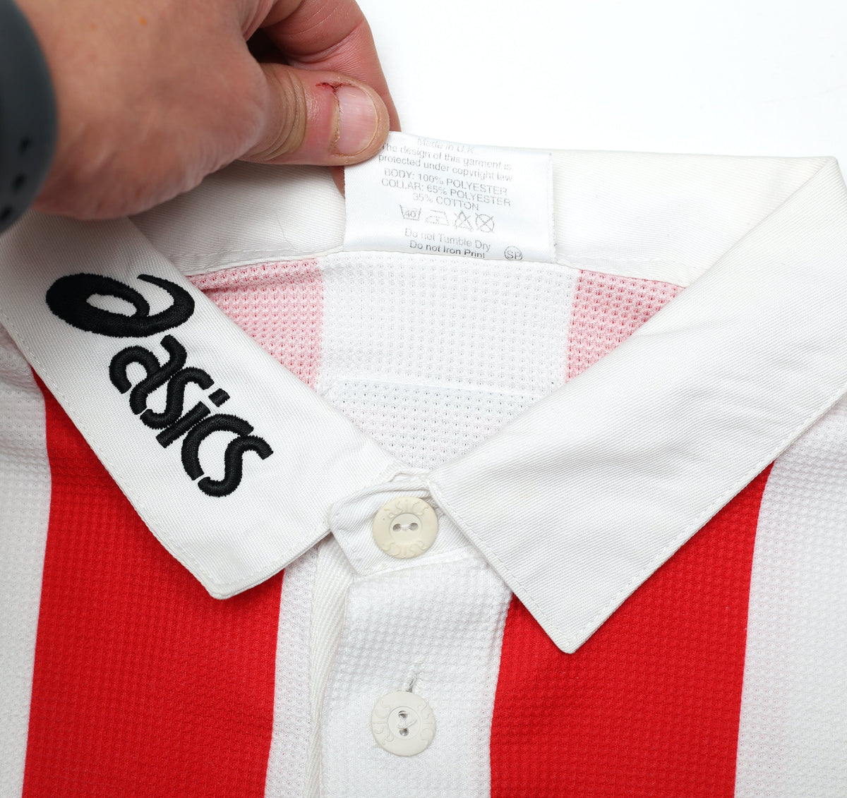 1997/99 Sunderland Vintage Asics Home Football Shirt (L)