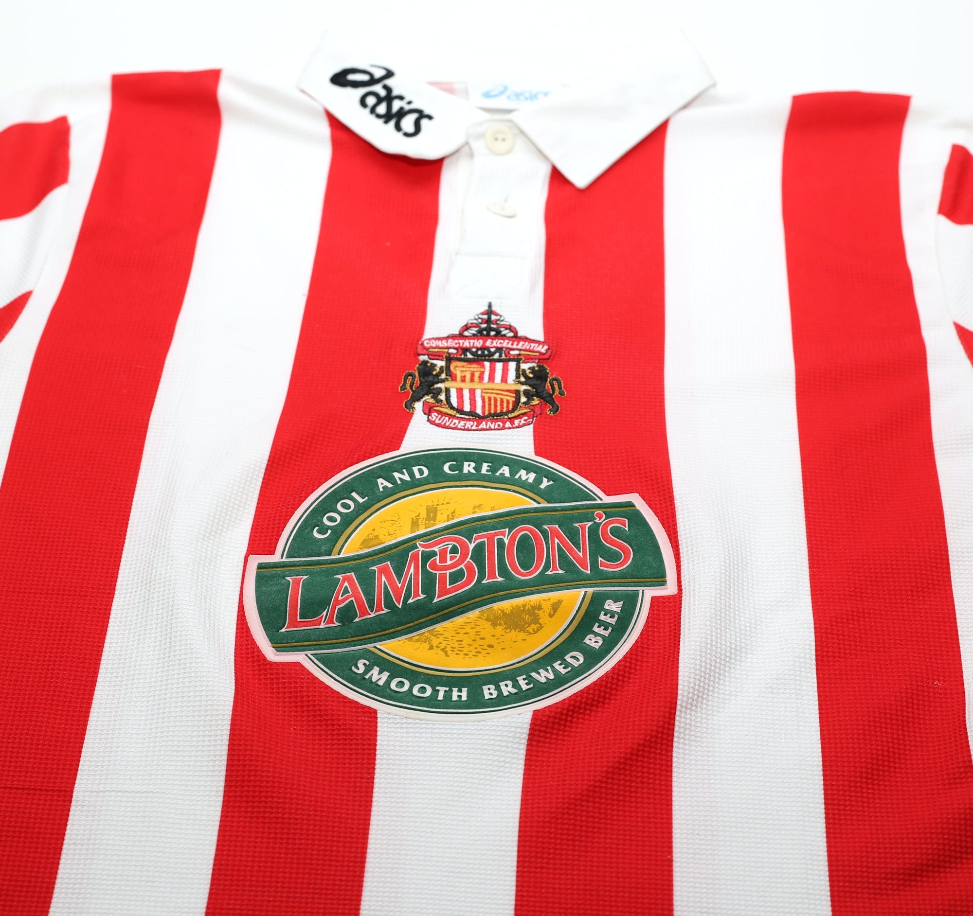 1997/99 Sunderland Vintage Asics Home Football Shirt (L)