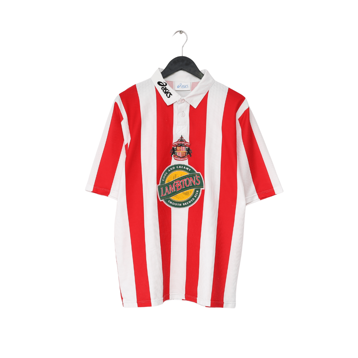 1997/99 Sunderland Vintage Asics Home Football Shirt (L)