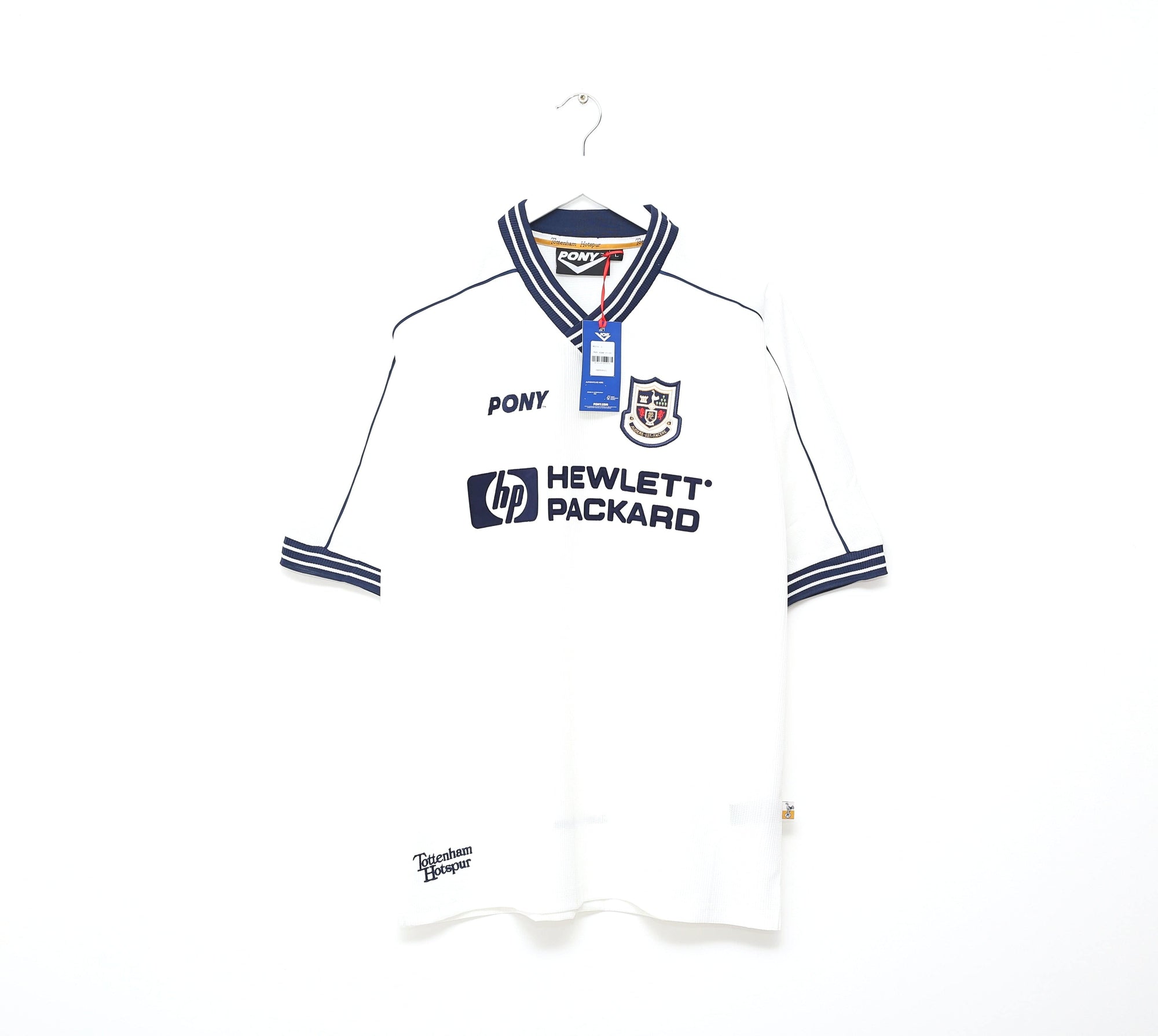 1997/99 TOTTENHAM HOTSPUR Retro PONY Reissue Home Football Shirt