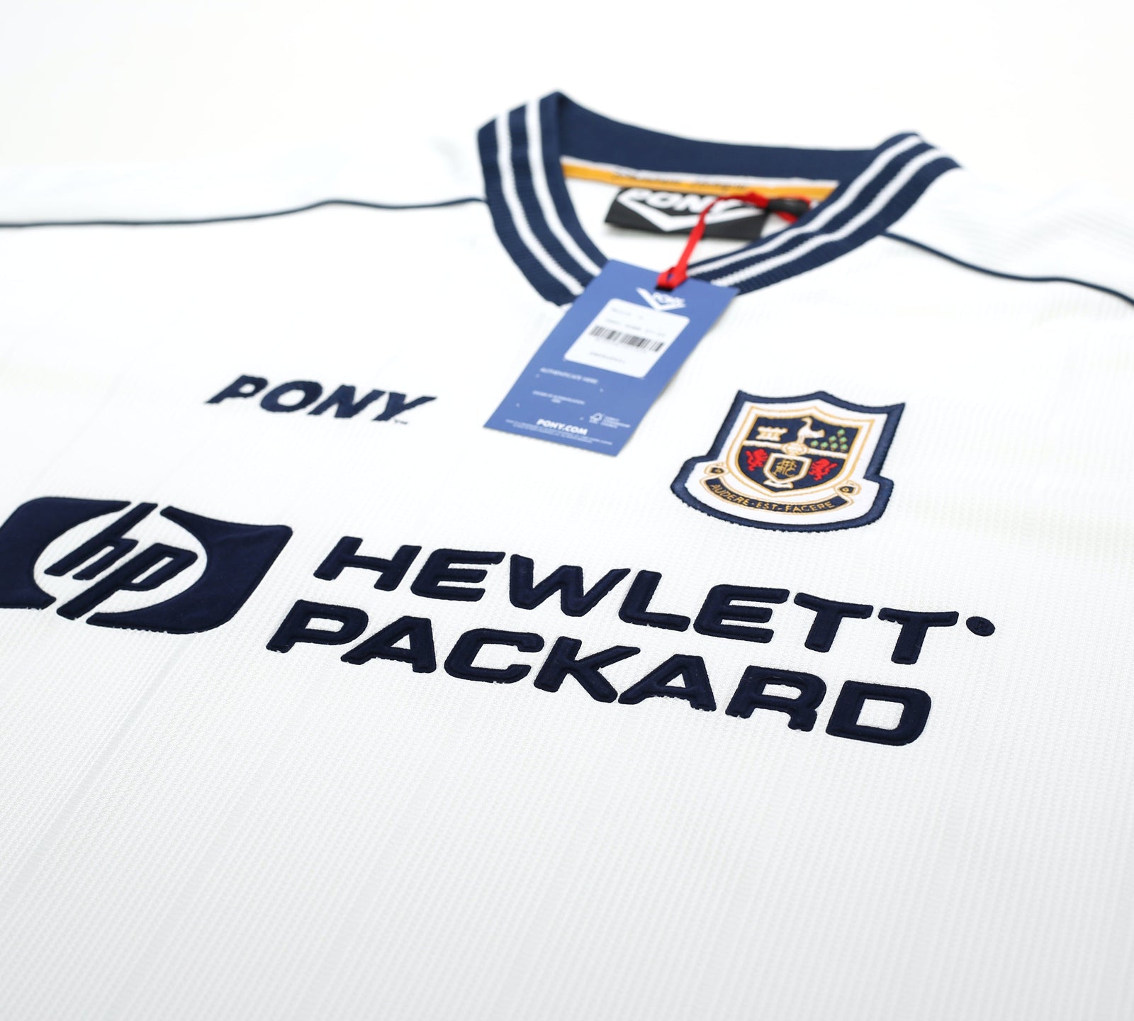 1997/99 TOTTENHAM HOTSPUR Retro PONY Reissue Home Football Shirt