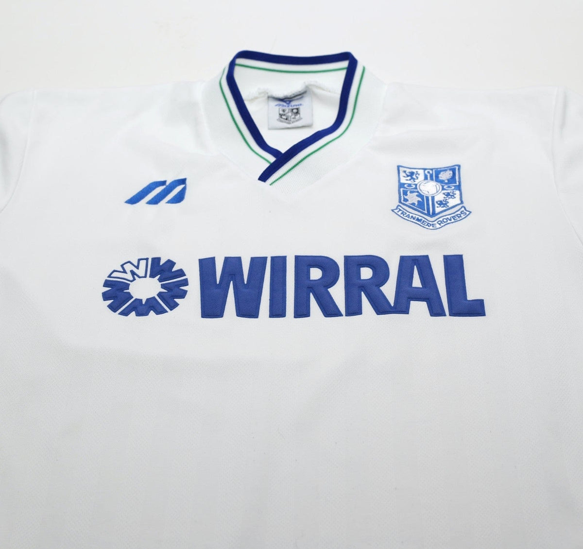 1997/99 TRANMERE ROVERS Vintage Mizuno Home Football Shirt (M) 38/40