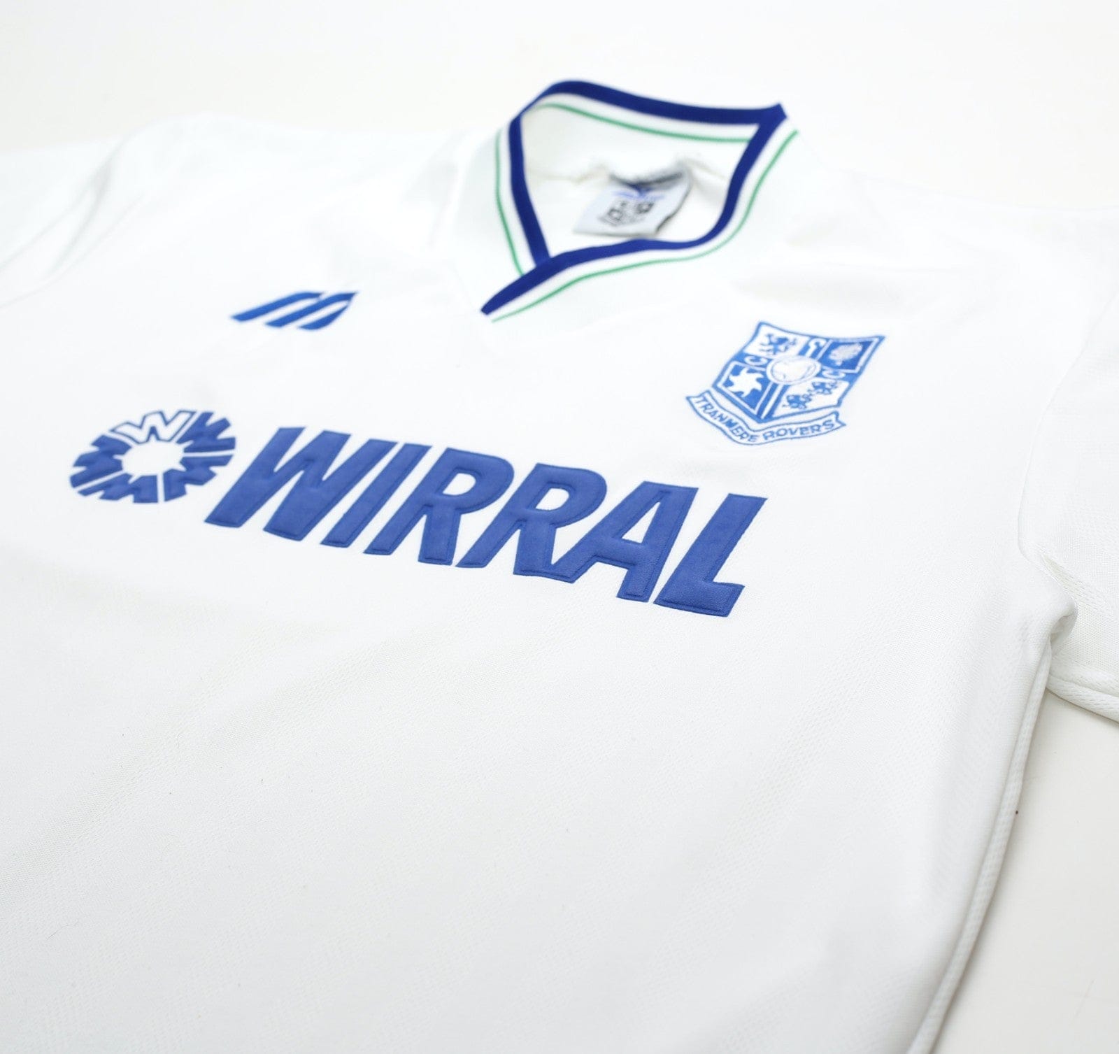 1997/99 TRANMERE ROVERS Vintage Mizuno Home Football Shirt (M) 38/40