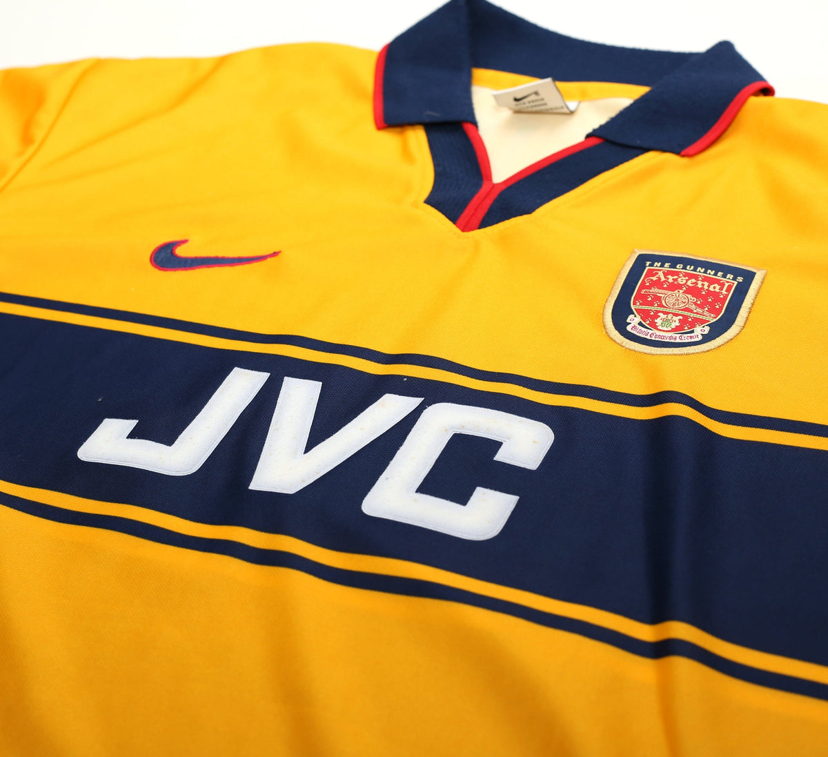 1997/99 VIEIRA #4 Arsenal Nike Away Football Shirt (XL)