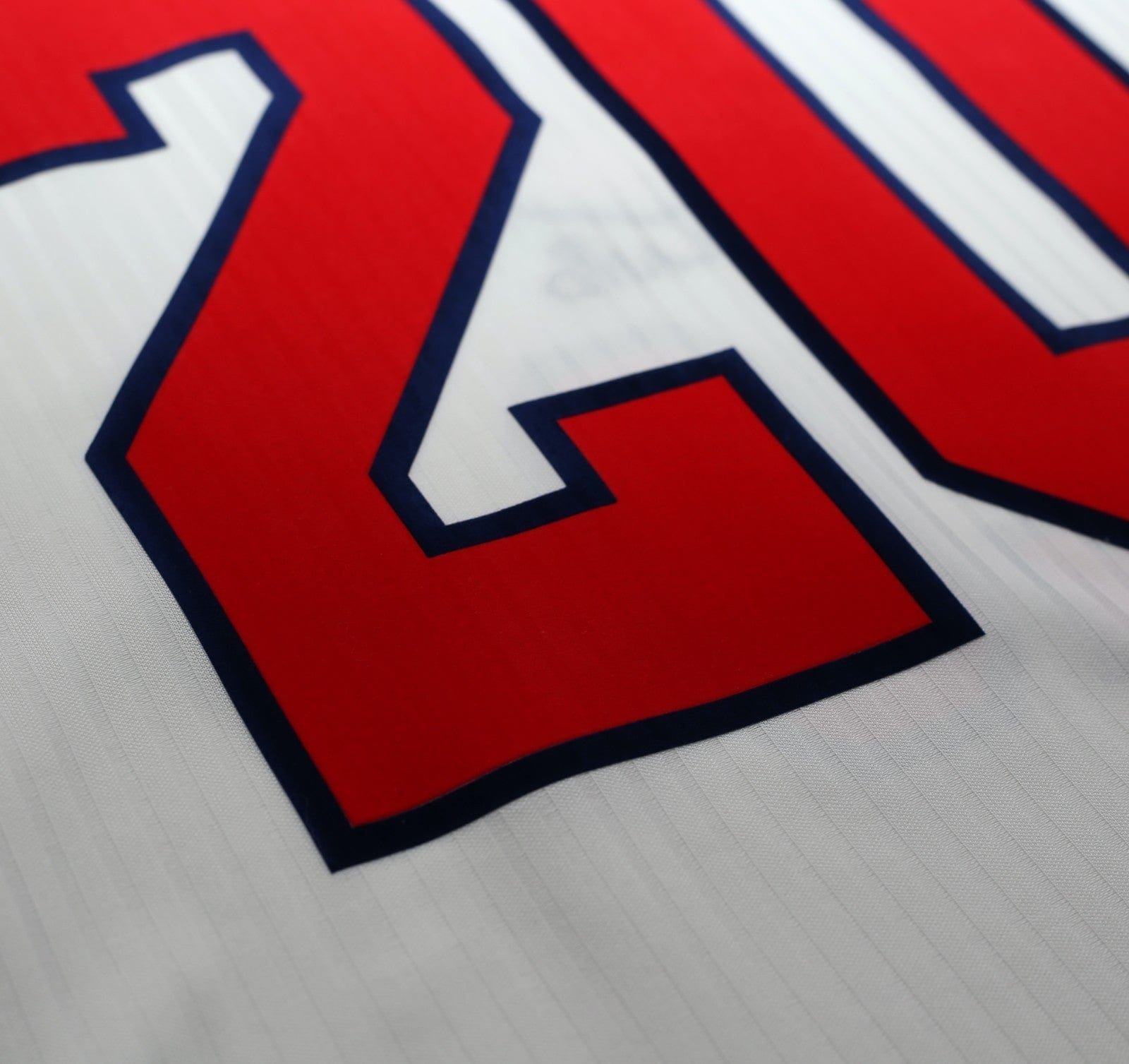 1997/99 WRIGHT #20 England Vintage Umbro Home Football Shirt (L) Le Tournoi