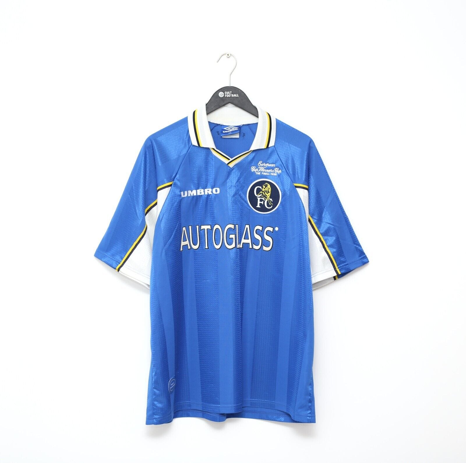 1997/99 ZOLA #25 Chelsea Vintage Umbro CUP WINNERS CUP FINAL