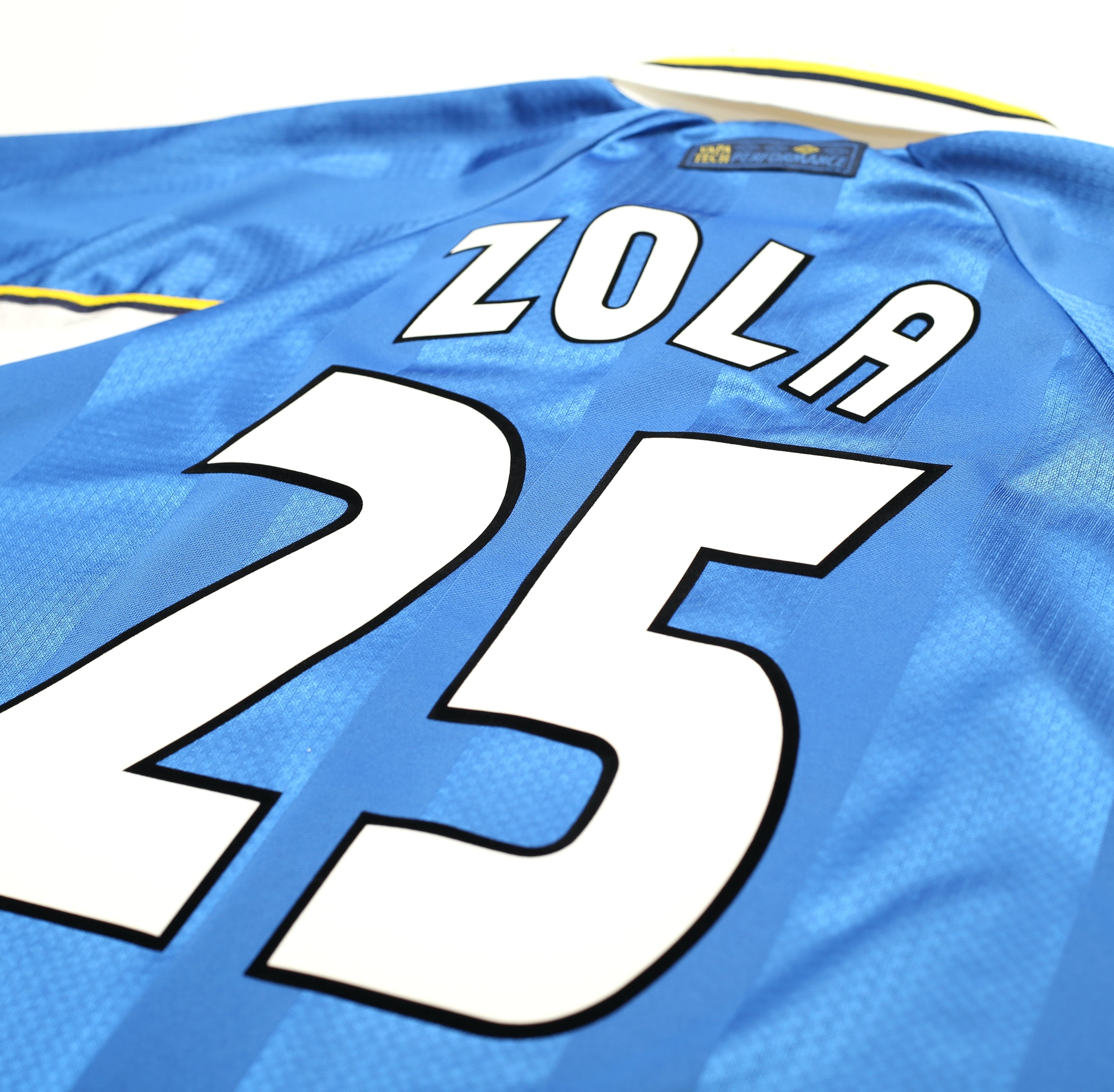 1997/99 Zola #25 Chelsea | Size XL/XXL | Vintage football