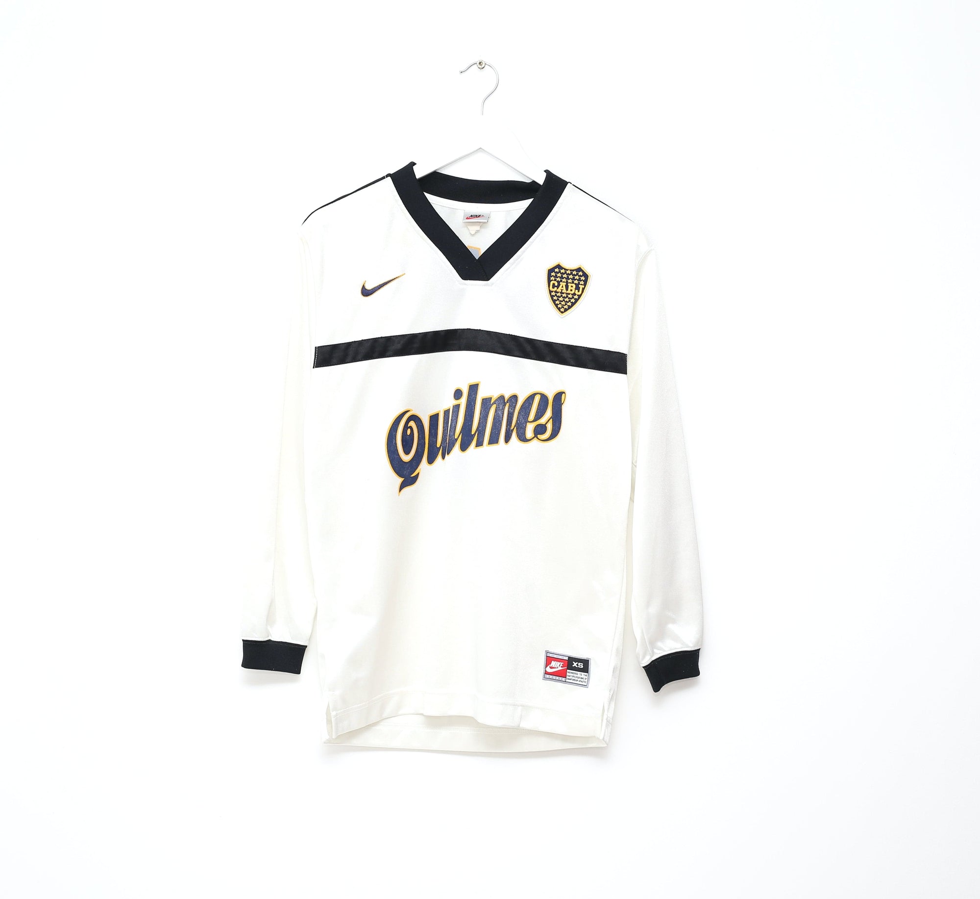 1997 BOCA JUNIORS Vintage Nike GK Football Shirt Jersey (XS/S) Goalkeeper