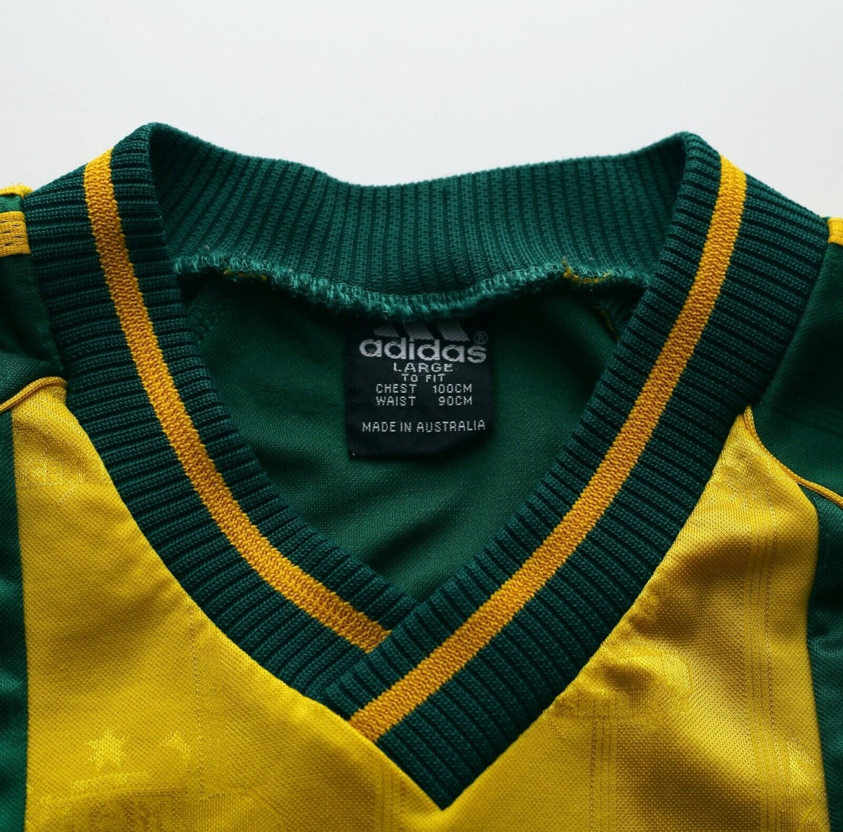 1998/00 AUSTRALIA Vintage adidas Home Football Shirt Jersey (L)
