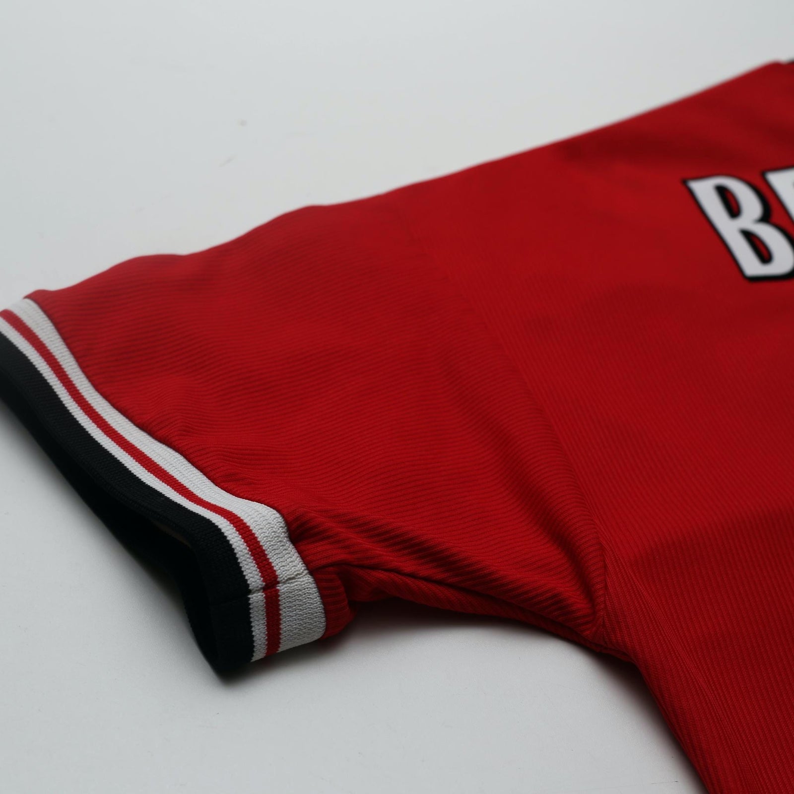 1998/00 Beckham #7 Manchester United Home Football Shirt (L)