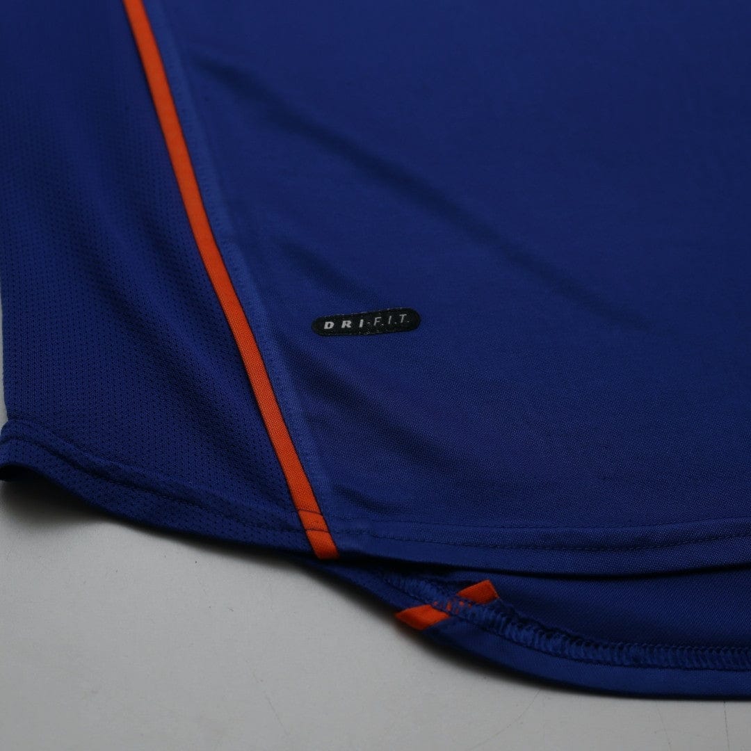 1998/00 Bergkamp #8 Holland Vintage Nike Away Football Shirt (M) Arsenal