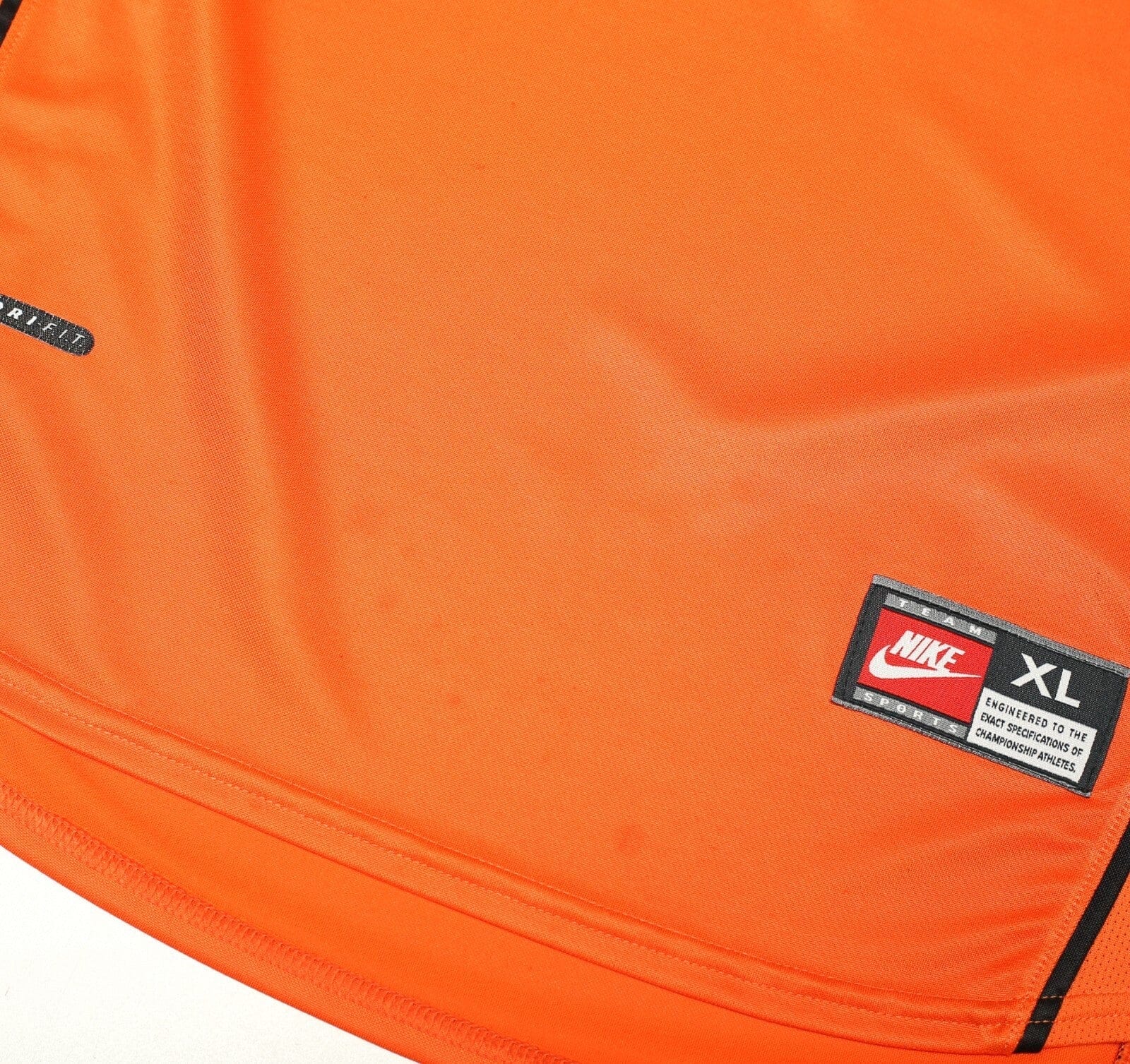 1998/00 BERGKAMP #8 Holland Vintage Nike Home Football Shirt (XL) Arsenal