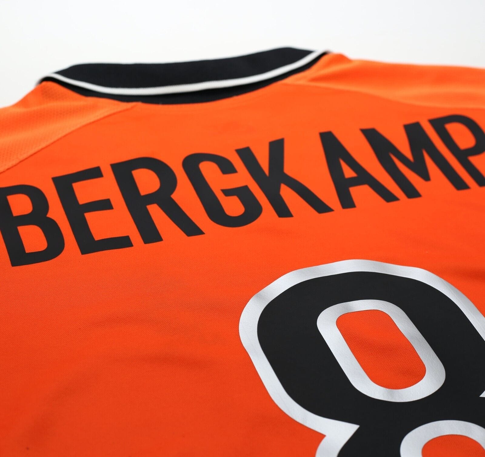 1998/00 BERGKAMP #8 Holland Vintage Nike Home Football Shirt (XL) Arsenal