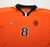 1998/00 BERGKAMP #8 Holland Vintage Nike Home Football Shirt (XL) Arsenal