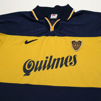 1998/00 Boca Juniors Vintage Nike Home Football Shirt (L/XL)
