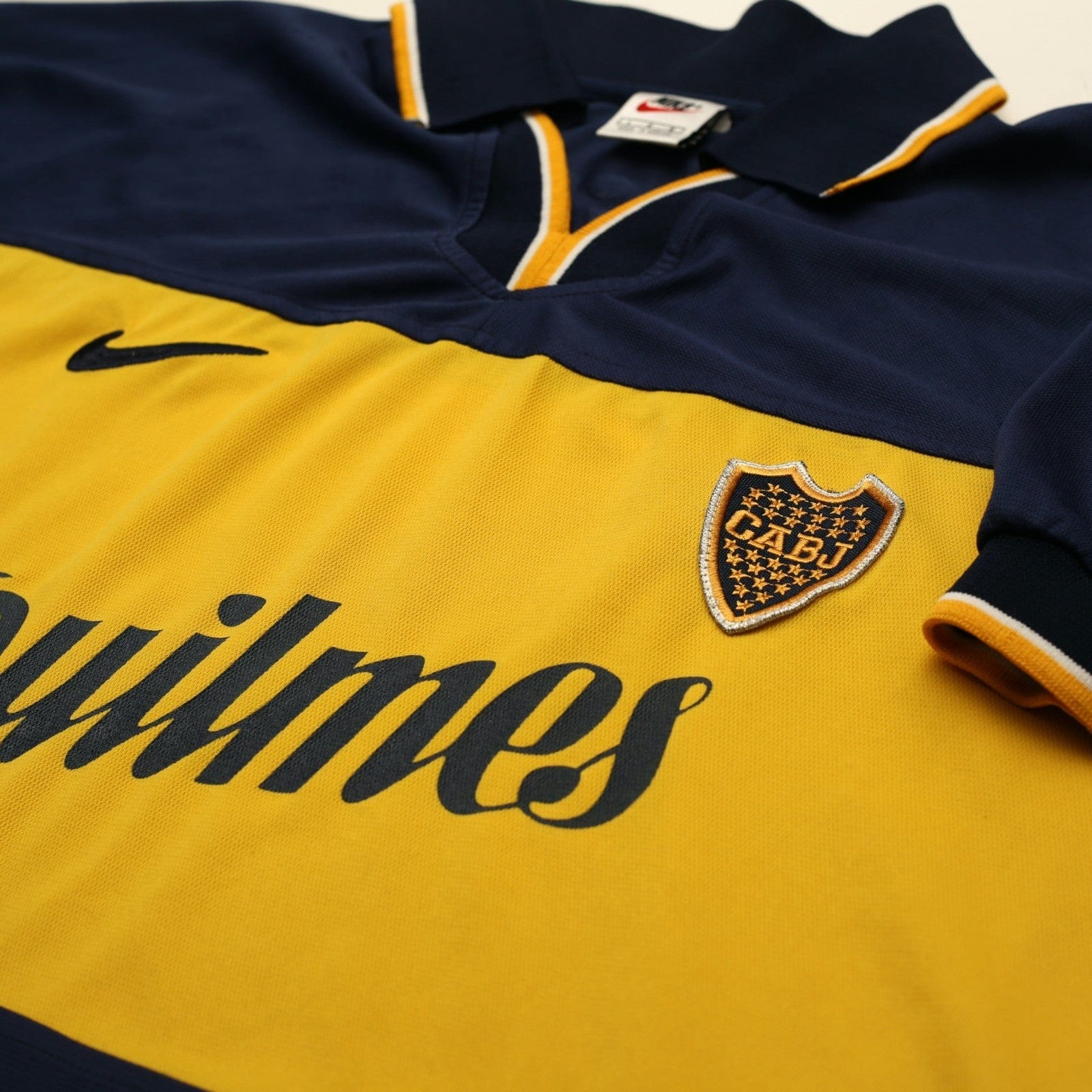 1998/00 Boca Juniors Vintage Nike Home Football Shirt (L/XL