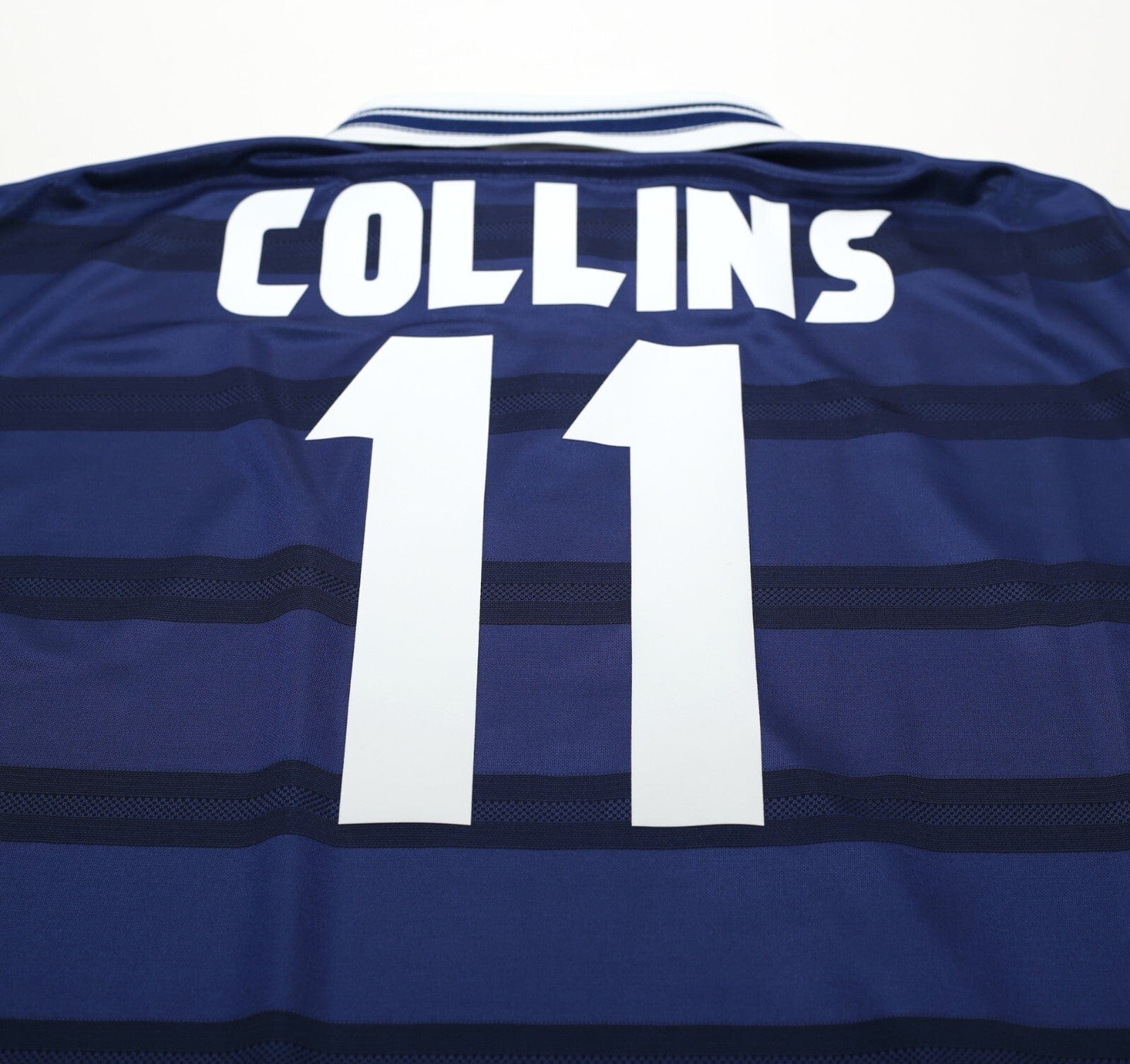 1998/00 COLLINS #11 Scotland Vintage Umbro Home Football Shirt (L) 1998 WC