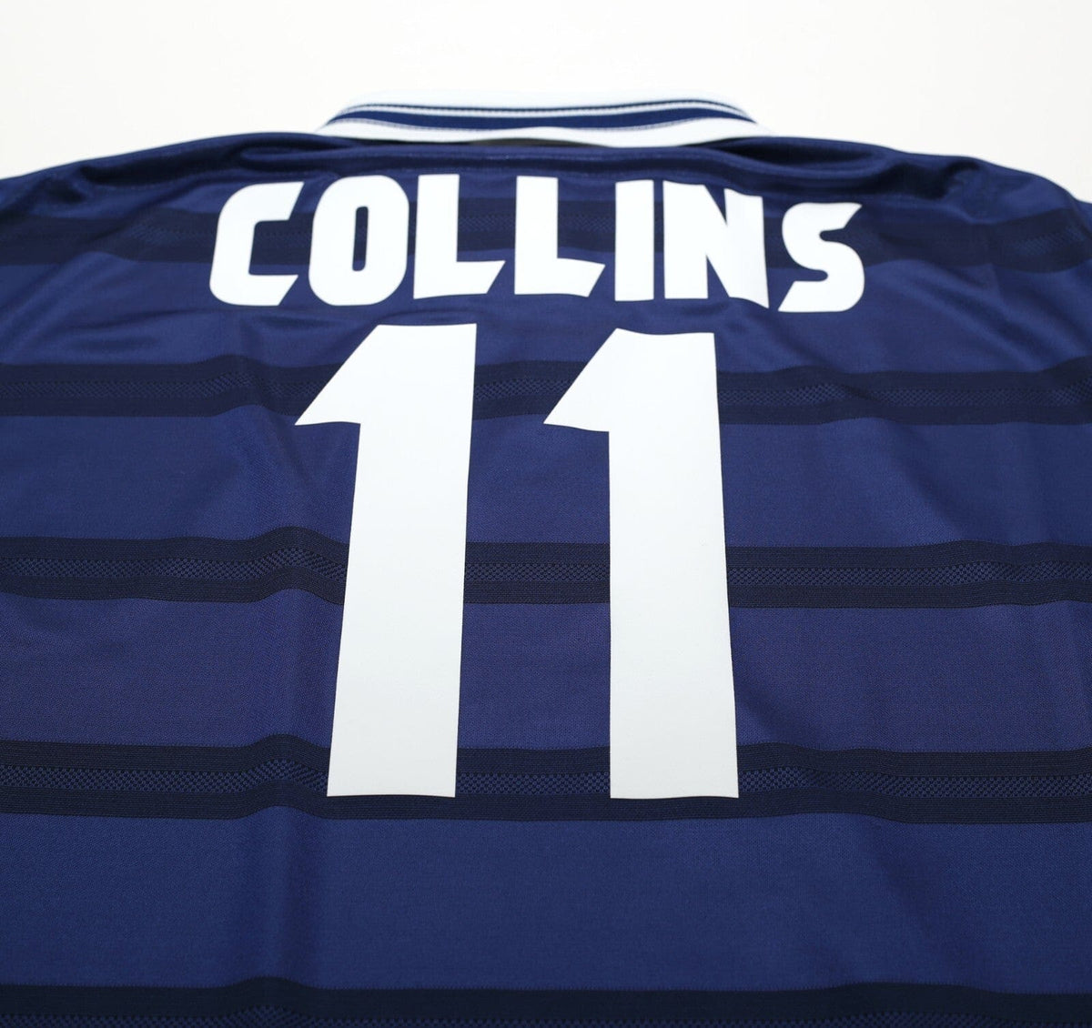 1998/00 COLLINS #11 Scotland Vintage Umbro Home Football Shirt (L) 1998 WC