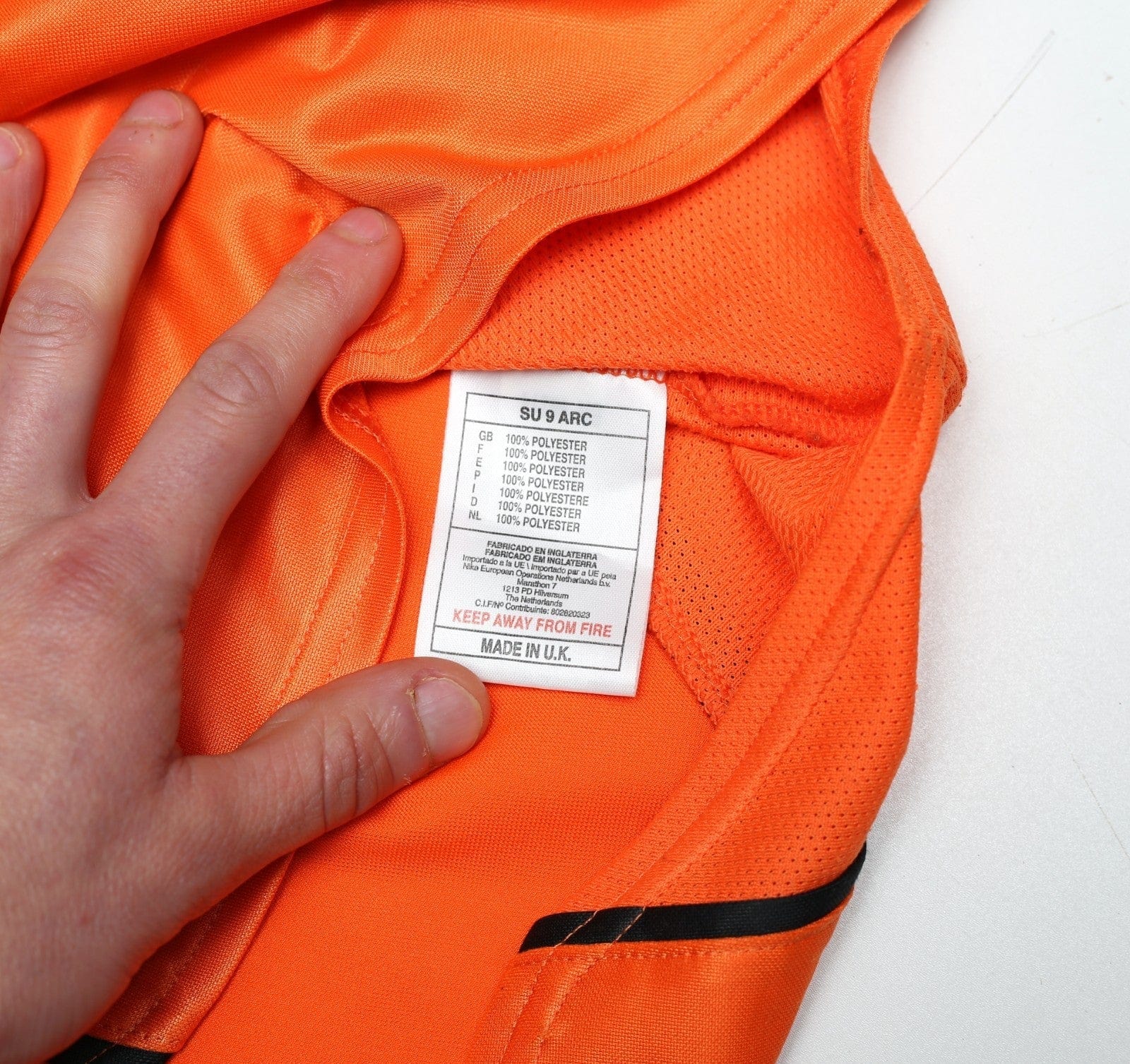 1998/00 DAVIDS #16 Holland Vintage Nike Home Football Shirt (S) Netherlands