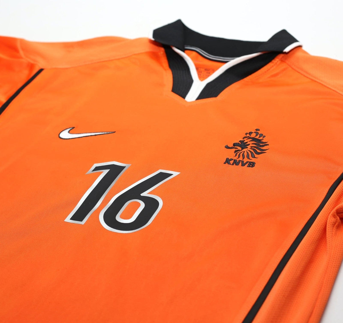 1998/00 DAVIDS #16 Holland Vintage Nike Home Football Shirt (S) Netherlands
