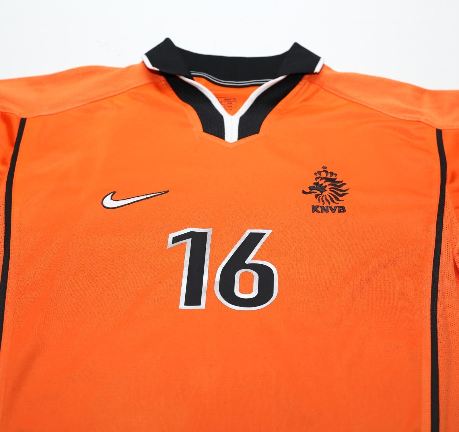 1998/00 DAVIDS #16 Holland Vintage Nike Home Football Shirt (S) Netherlands