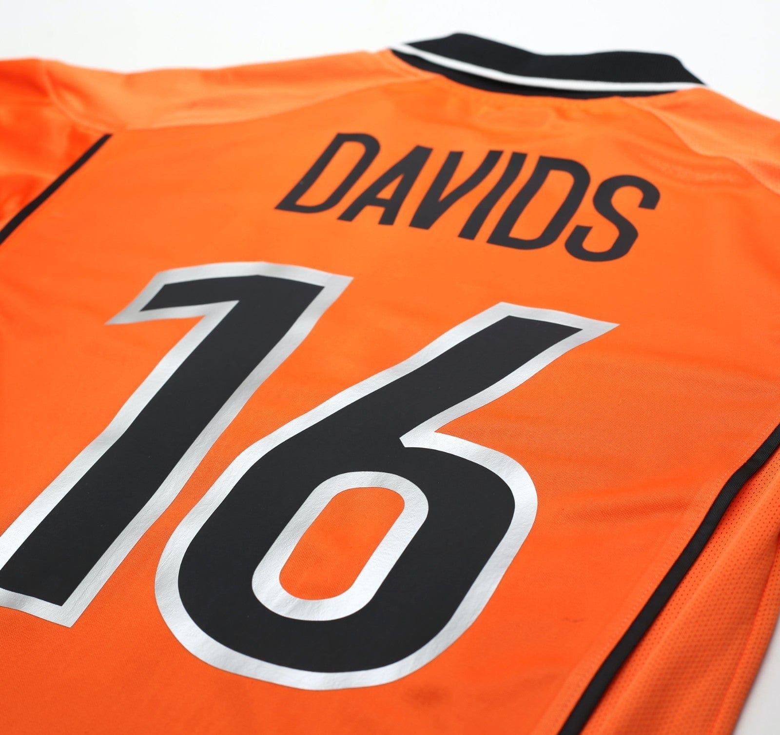 1998/00 DAVIDS #16 Holland Vintage Nike Home Football Shirt (S) Netherlands