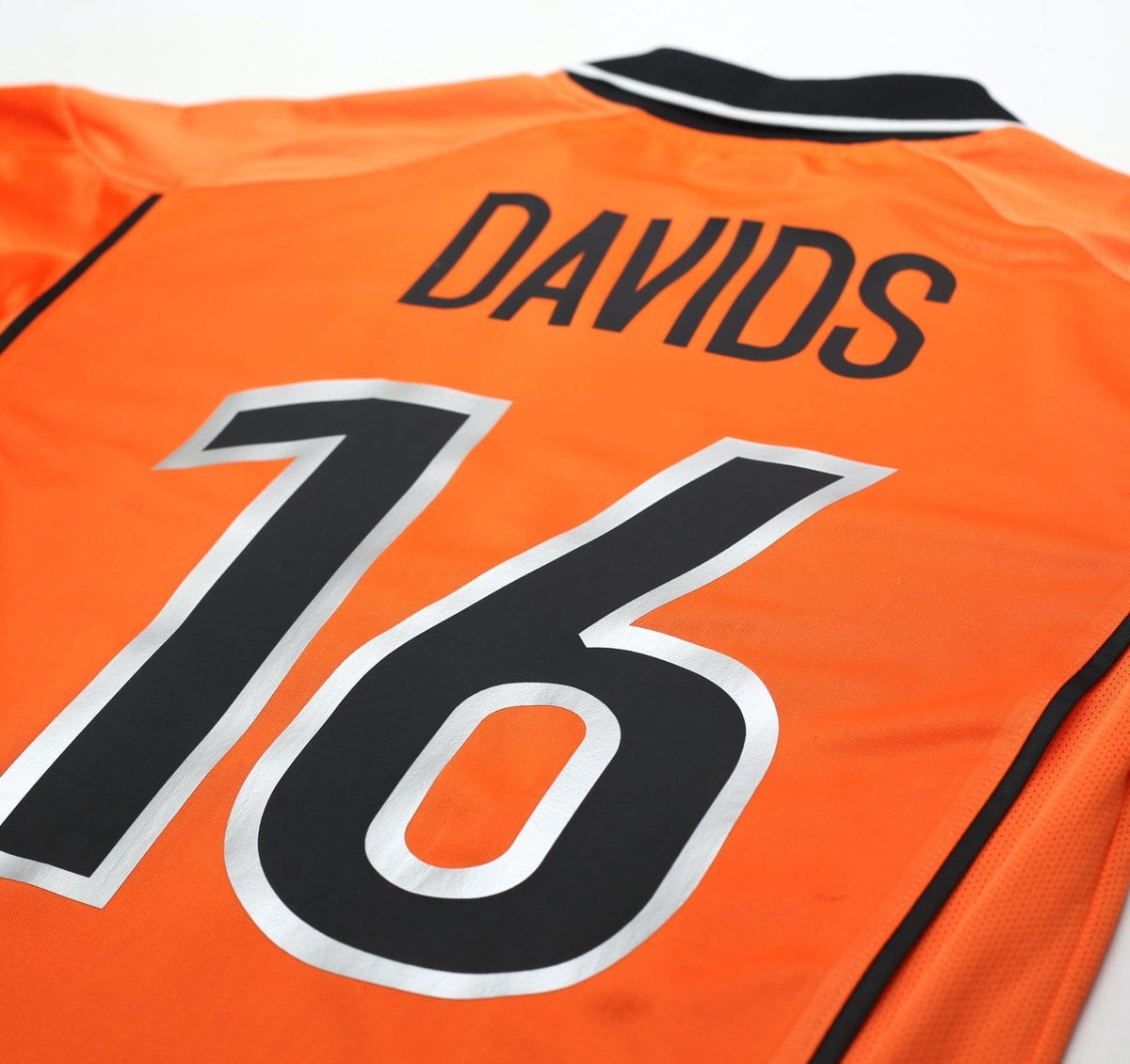 1998/00 DAVIDS #16 Holland Vintage Nike Home Football Shirt (S) Netherlands