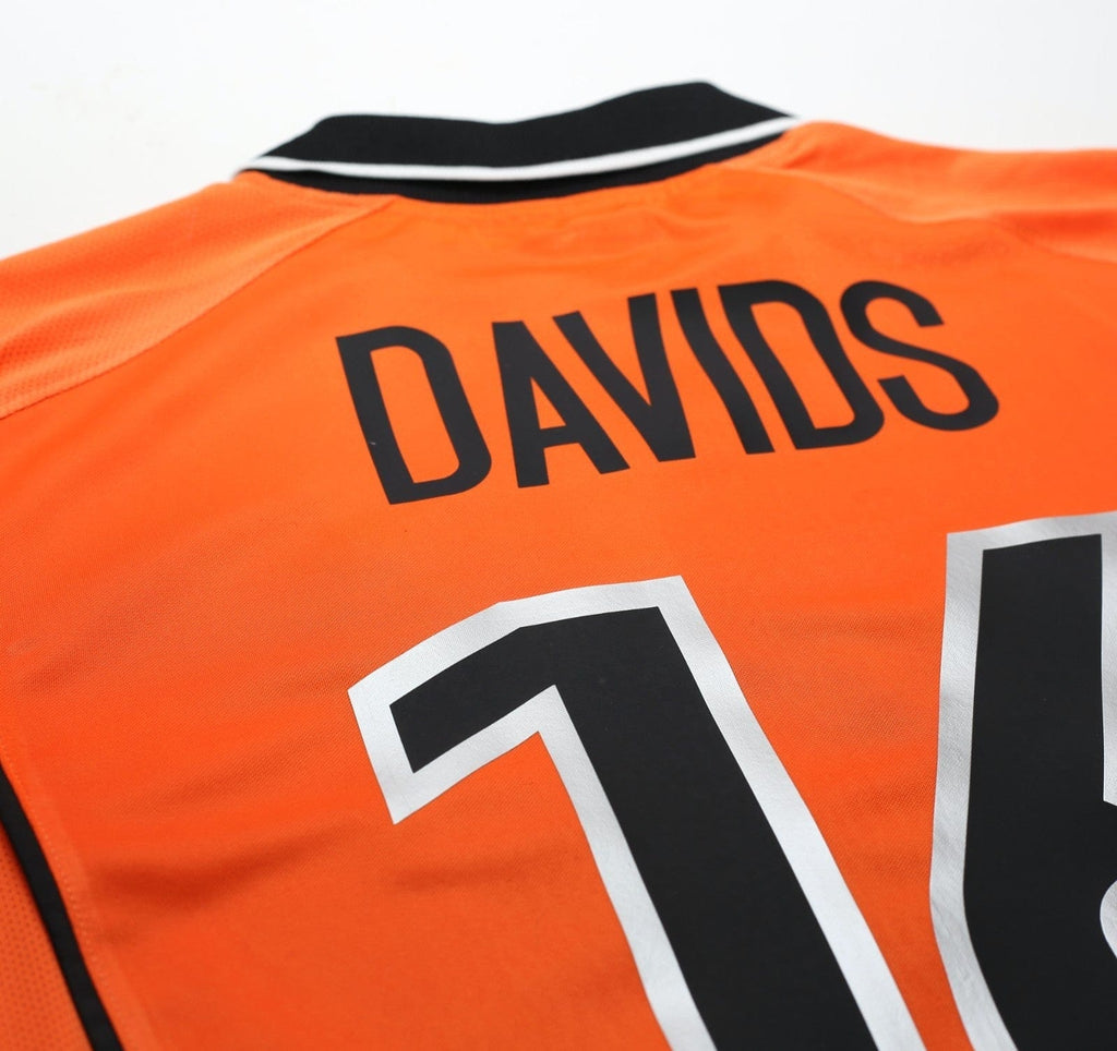1998/00 DAVIDS #16 Holland Vintage Nike Home Football Shirt (S) Netherlands