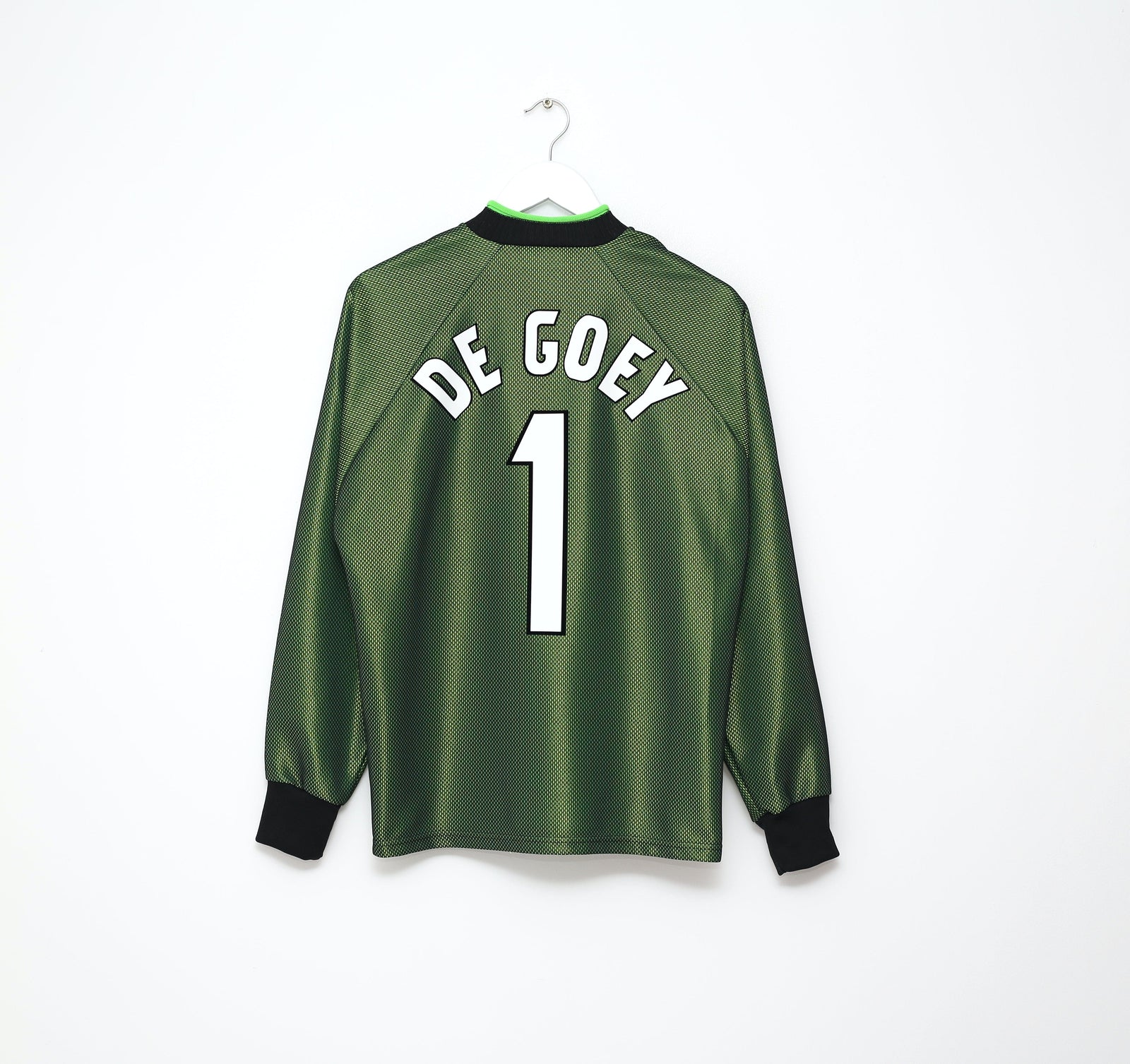 1998/00 DE GOEY #1 Chelsea Vintage Umbro GK Football Shirt (Y) (XS)