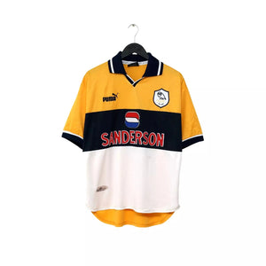 1998/00 DI CANIO #11 Sheffield Wednesday Vintage Away Football Shirt (M)