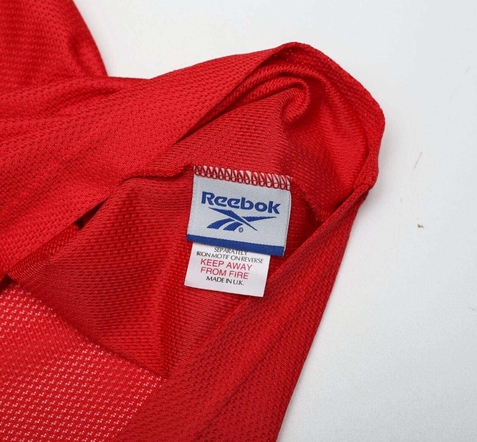 1998/00 FOWLER #9 Liverpool Vintage Reebok Home Football Shirt Jersey (L)