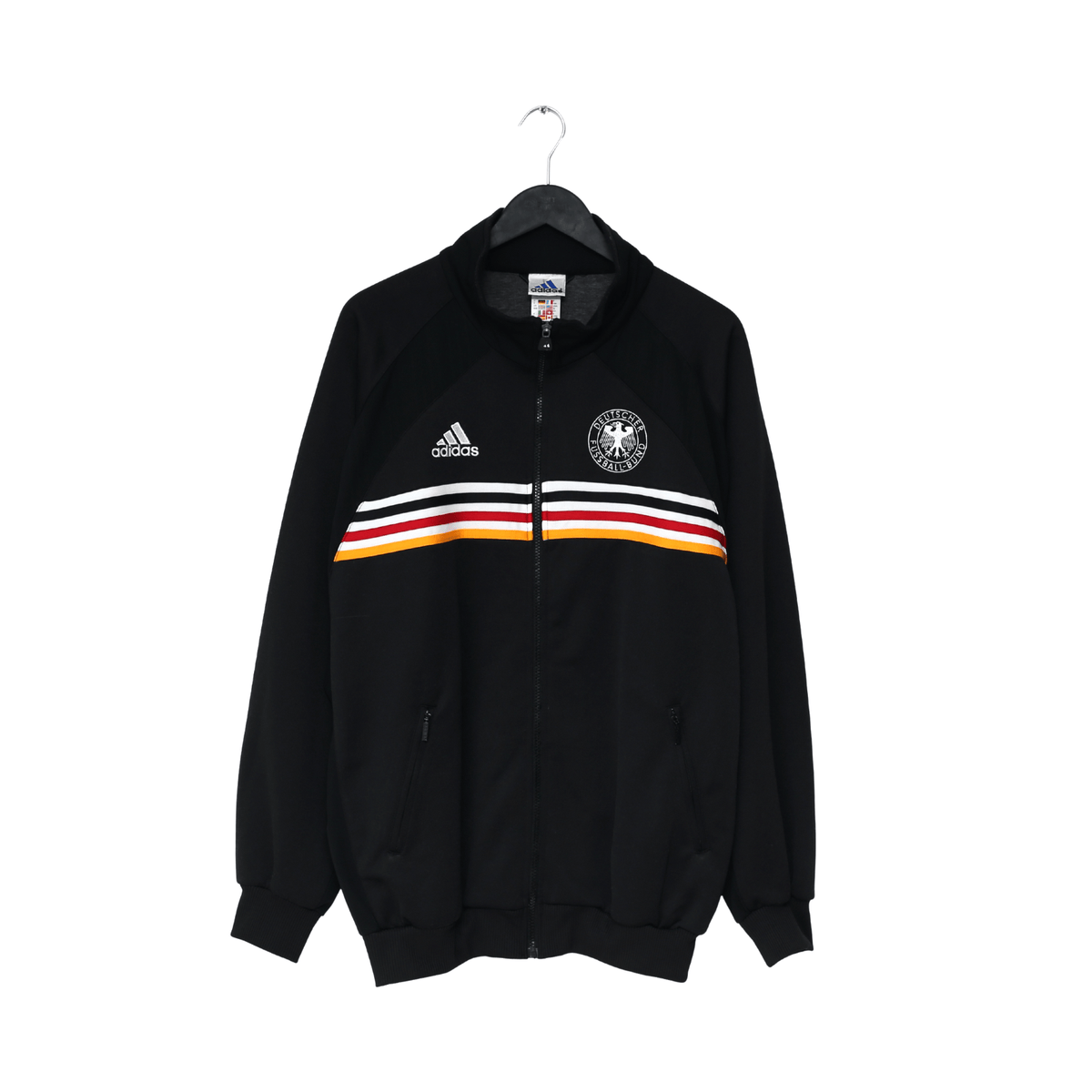 1998/00 GERMANY Vintage adidas Football Track Top Jacket (XL) 46/48 World Cup 98