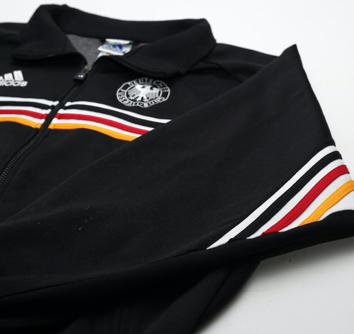 1998/00 GERMANY Vintage adidas Football Track Top Jacket (XL) 46/48 World Cup 98
