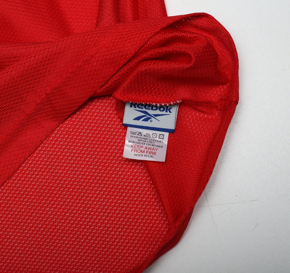 1998/00 GERRARD #28 Liverpool Vintage Reebok Home Football Shirt (L) 42/44