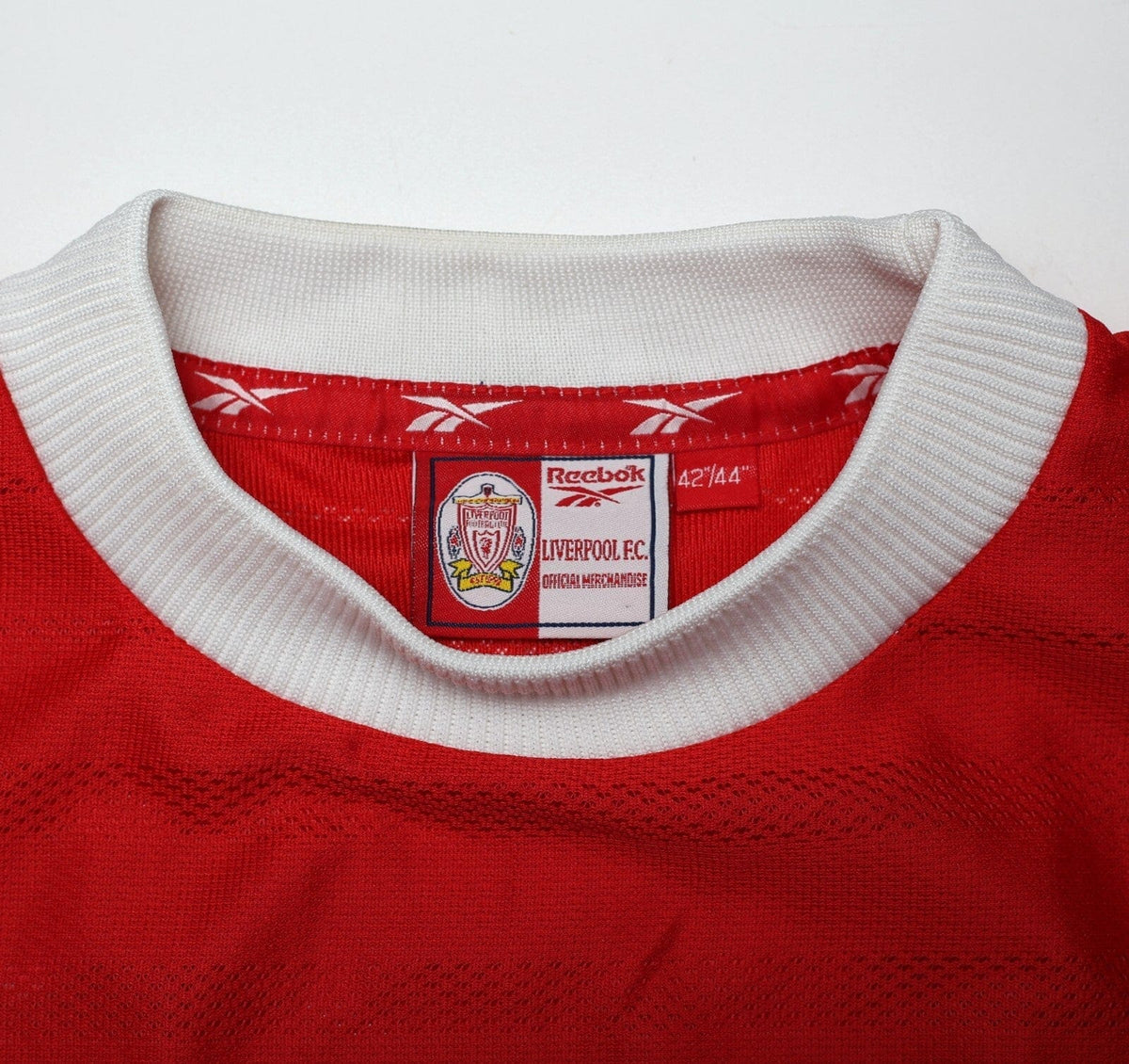 1998/00 GERRARD #28 Liverpool Vintage Reebok Home Football Shirt (L) 42/44