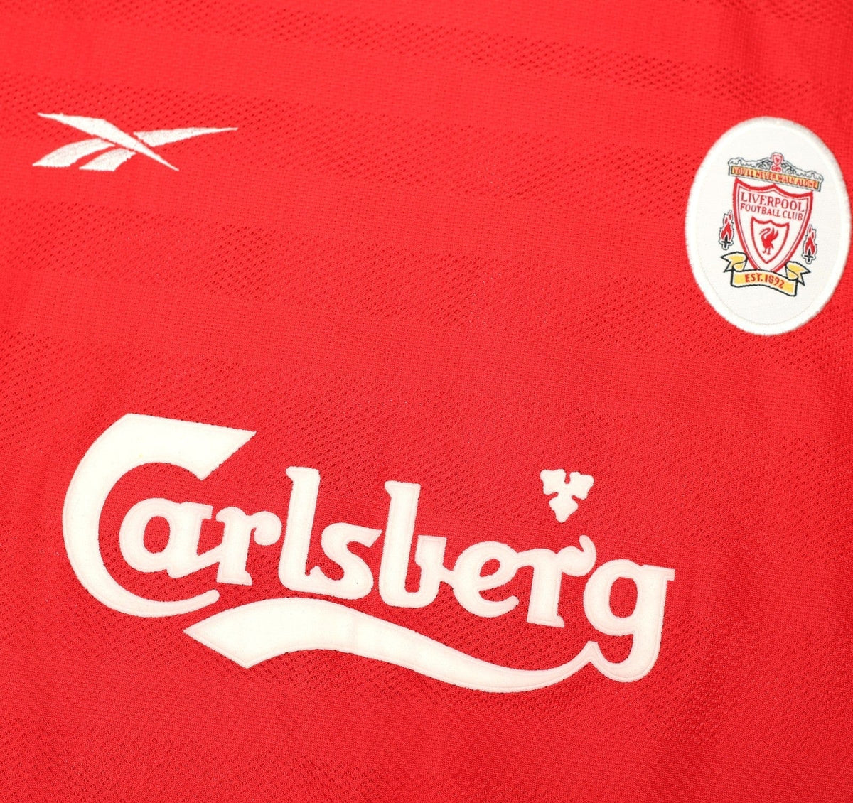 1998/00 GERRARD #28 Liverpool Vintage Reebok Home Football Shirt (L) 42/44