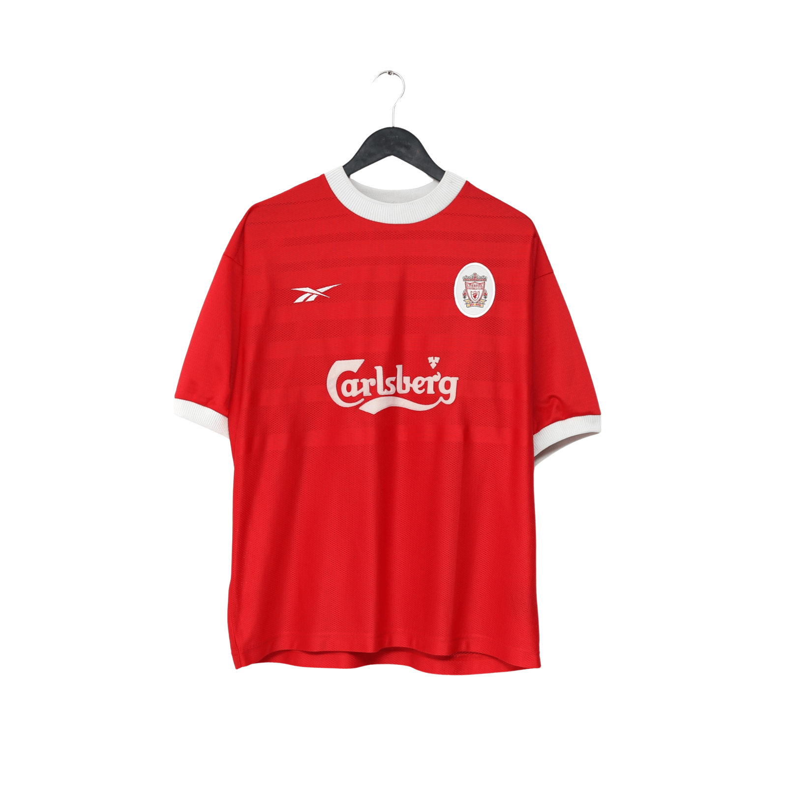1998/00 Gerrard #28 Liverpool Vintage Reebok Home Football Shirt (L) 42/44
