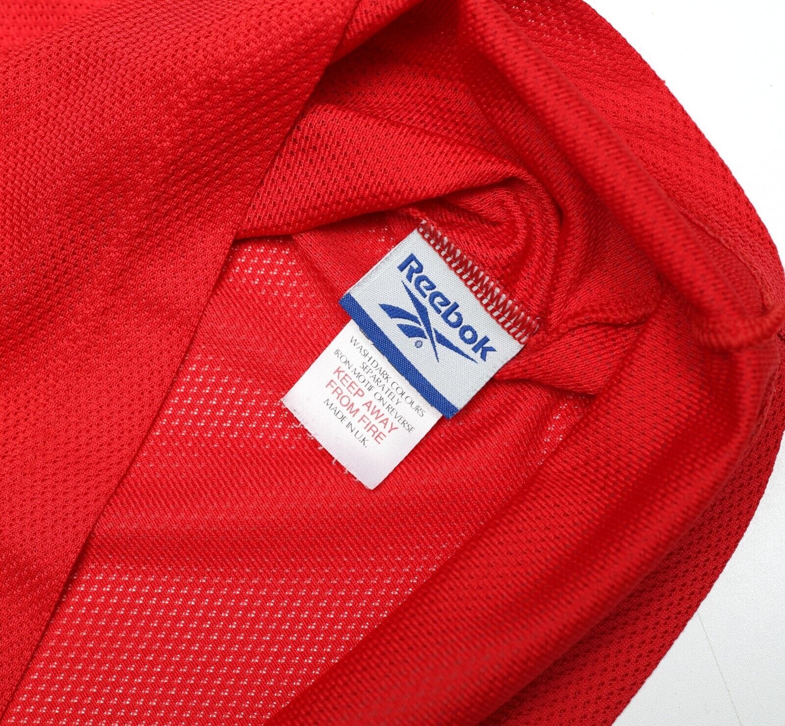 1998/00 GERRARD #28 Liverpool Vintage Reebok Home Football Shirt (M) 38/40