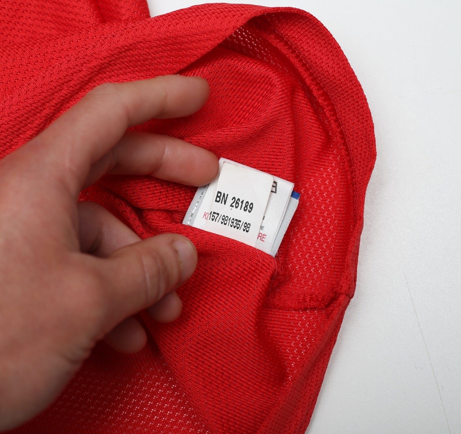 1998/00 GERRARD #28 Liverpool Vintage Reebok Home Football Shirt (S) 34/36