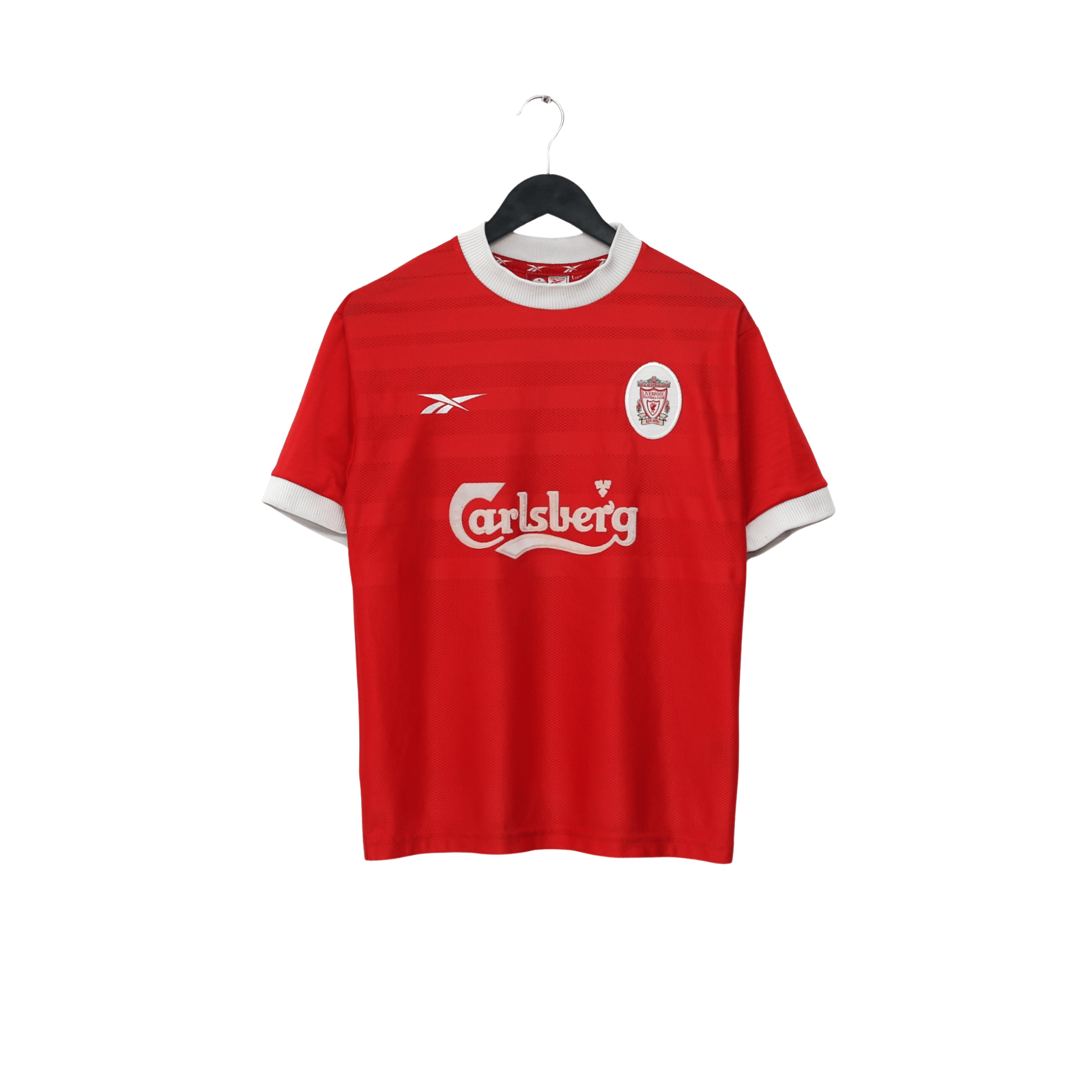 1998/00 Gerrard #28 Liverpool Vintage Reebok Home Football Shirt (S) 34/36