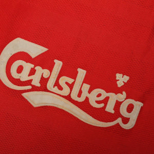 1998/00 Gerrard #28 Liverpool Vintage Reebok Home Football Shirt (S) 34/36
