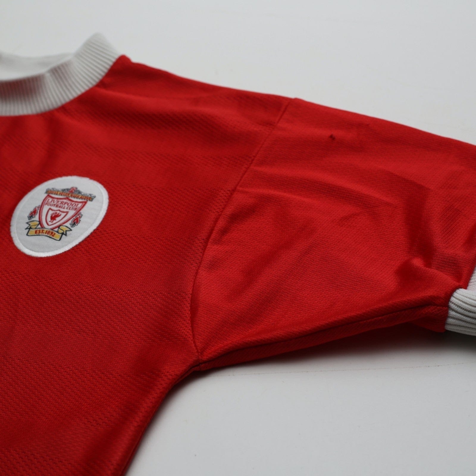 1998/00 Gerrard #28 Liverpool Vintage Reebok Home Football Shirt (S) 34/36